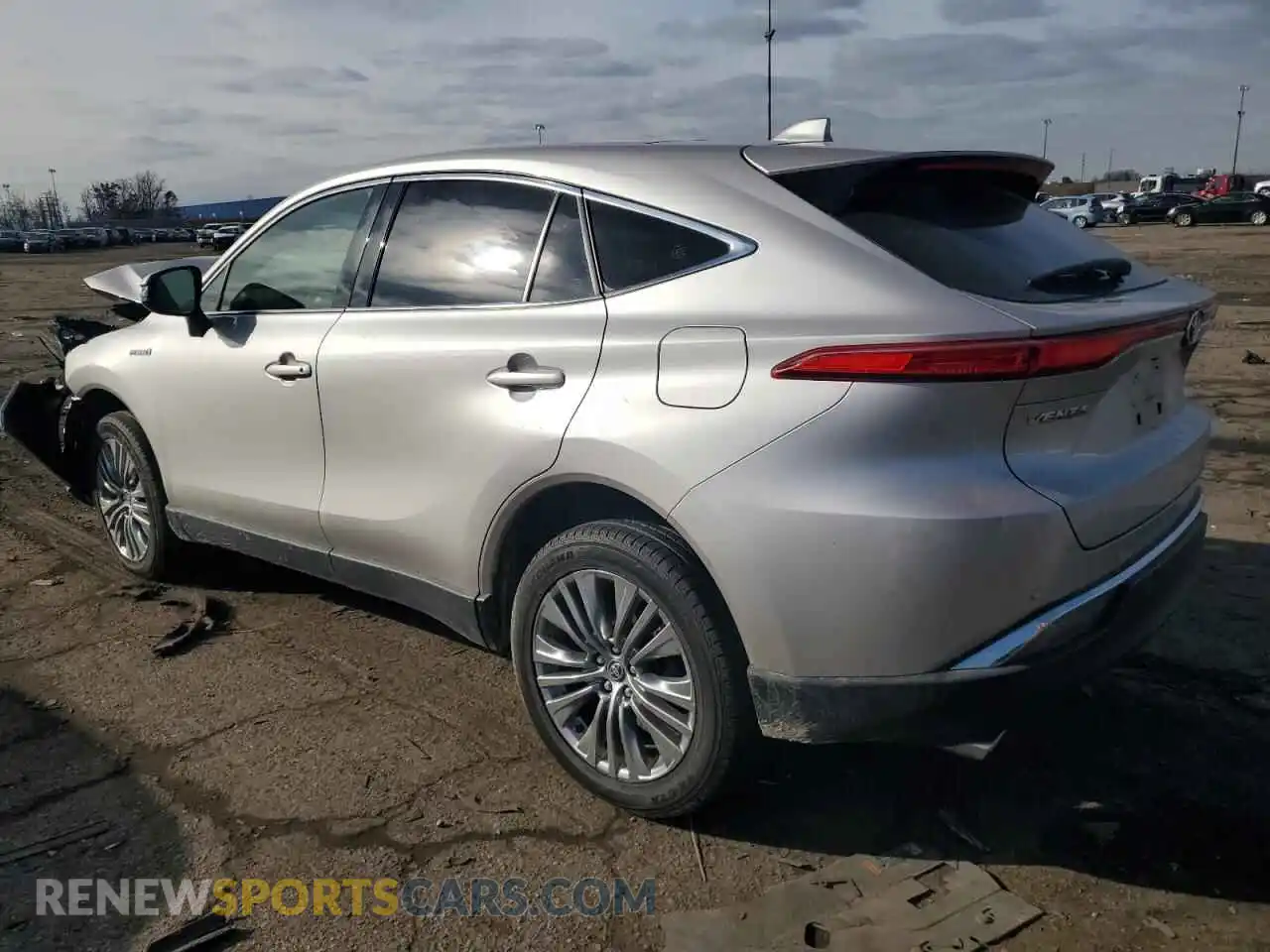 2 Photograph of a damaged car JTEAAAAH3MJ009945 TOYOTA VENZA 2021