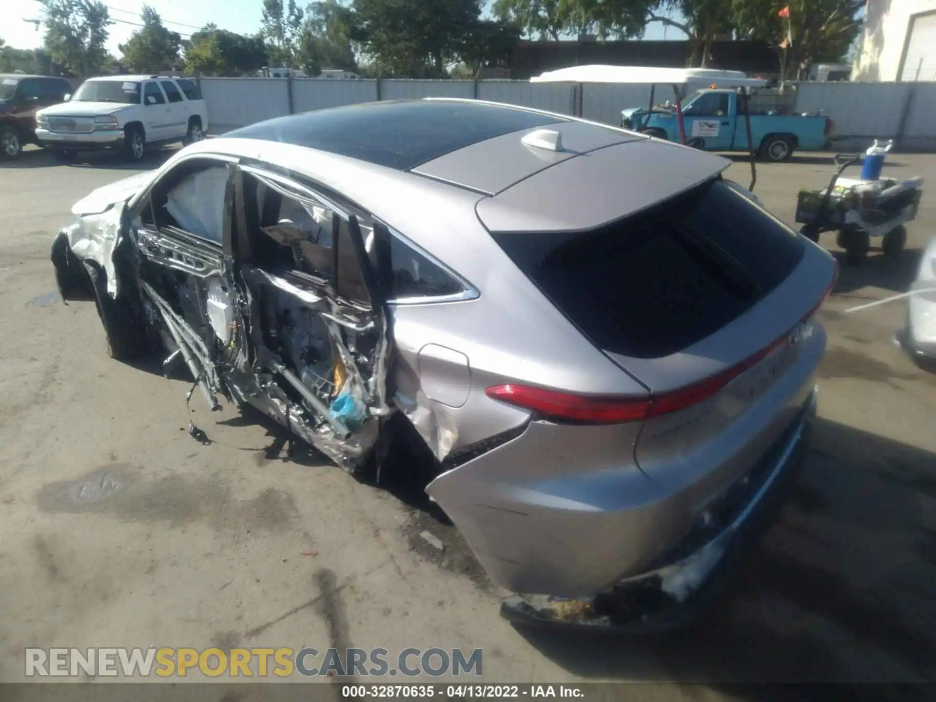 3 Photograph of a damaged car JTEAAAAH3MJ034716 TOYOTA VENZA 2021