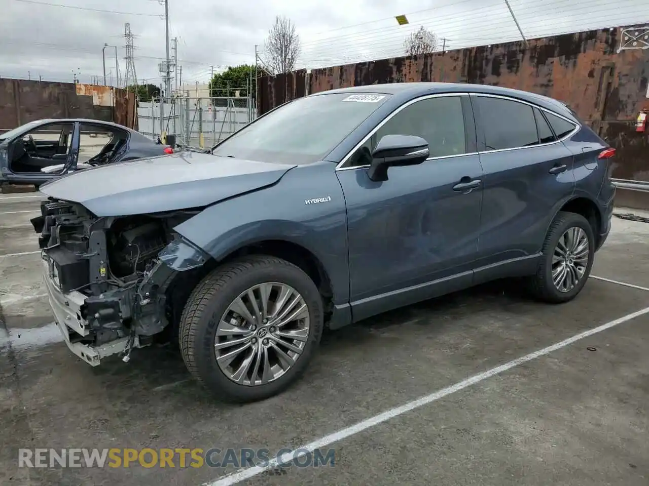 1 Photograph of a damaged car JTEAAAAH3MJ044761 TOYOTA VENZA 2021