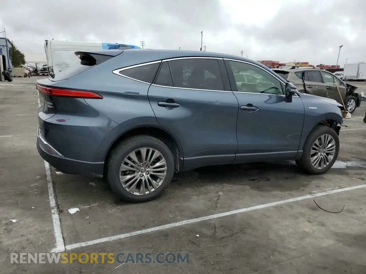 3 Photograph of a damaged car JTEAAAAH3MJ044761 TOYOTA VENZA 2021