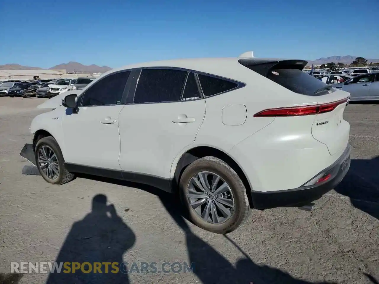 2 fotografías del automóvil dañado JTEAAAAH3MJ045196 TOYOTA VENZA 2021