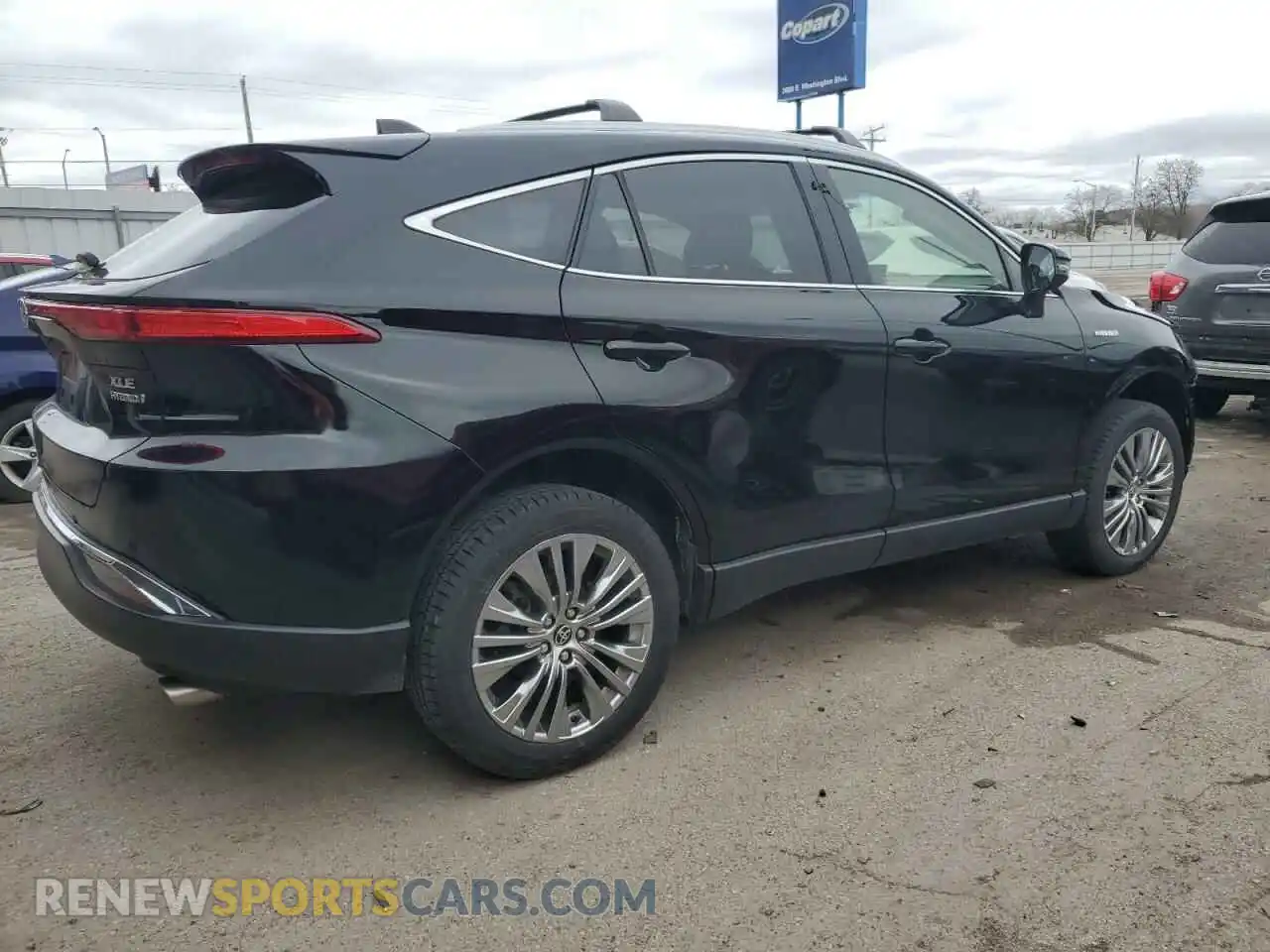 3 Photograph of a damaged car JTEAAAAH3MJ079672 TOYOTA VENZA 2021