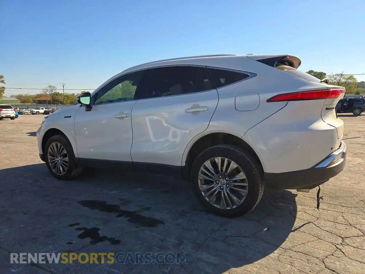 2 fotografías del automóvil dañado JTEAAAAH4MJ041965 TOYOTA VENZA 2021