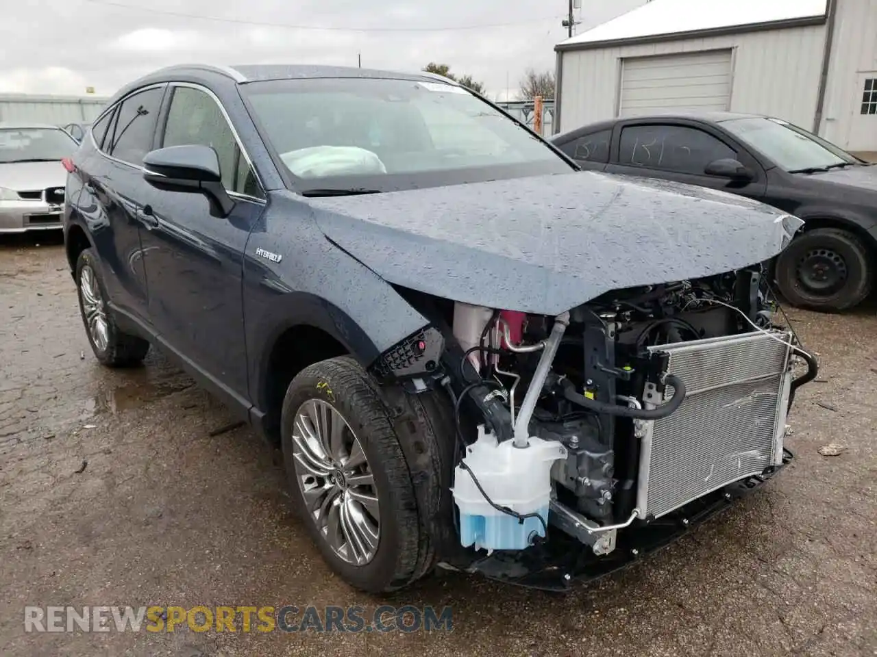 1 Photograph of a damaged car JTEAAAAH4MJ042792 TOYOTA VENZA 2021