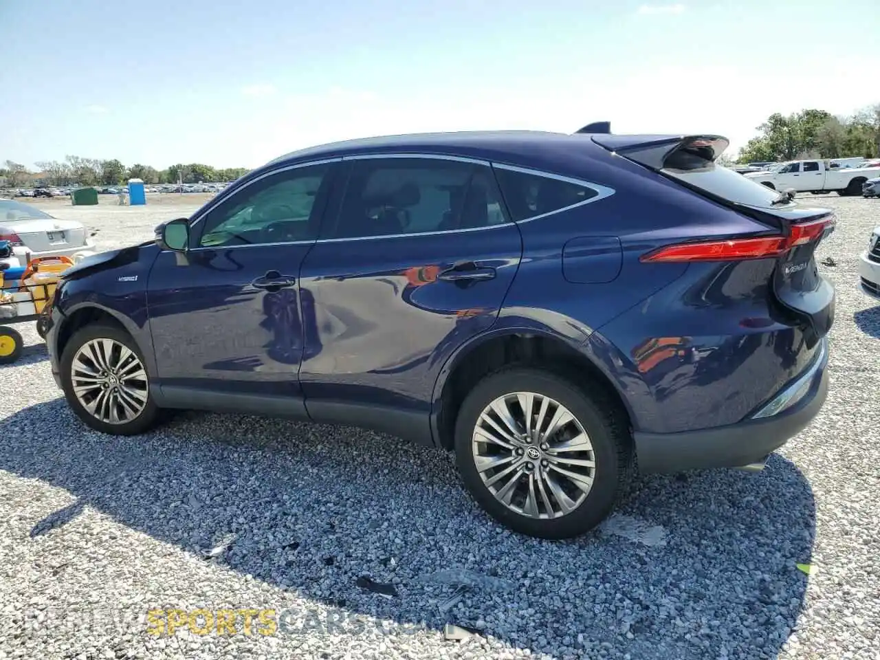 2 Photograph of a damaged car JTEAAAAH4MJ043442 TOYOTA VENZA 2021