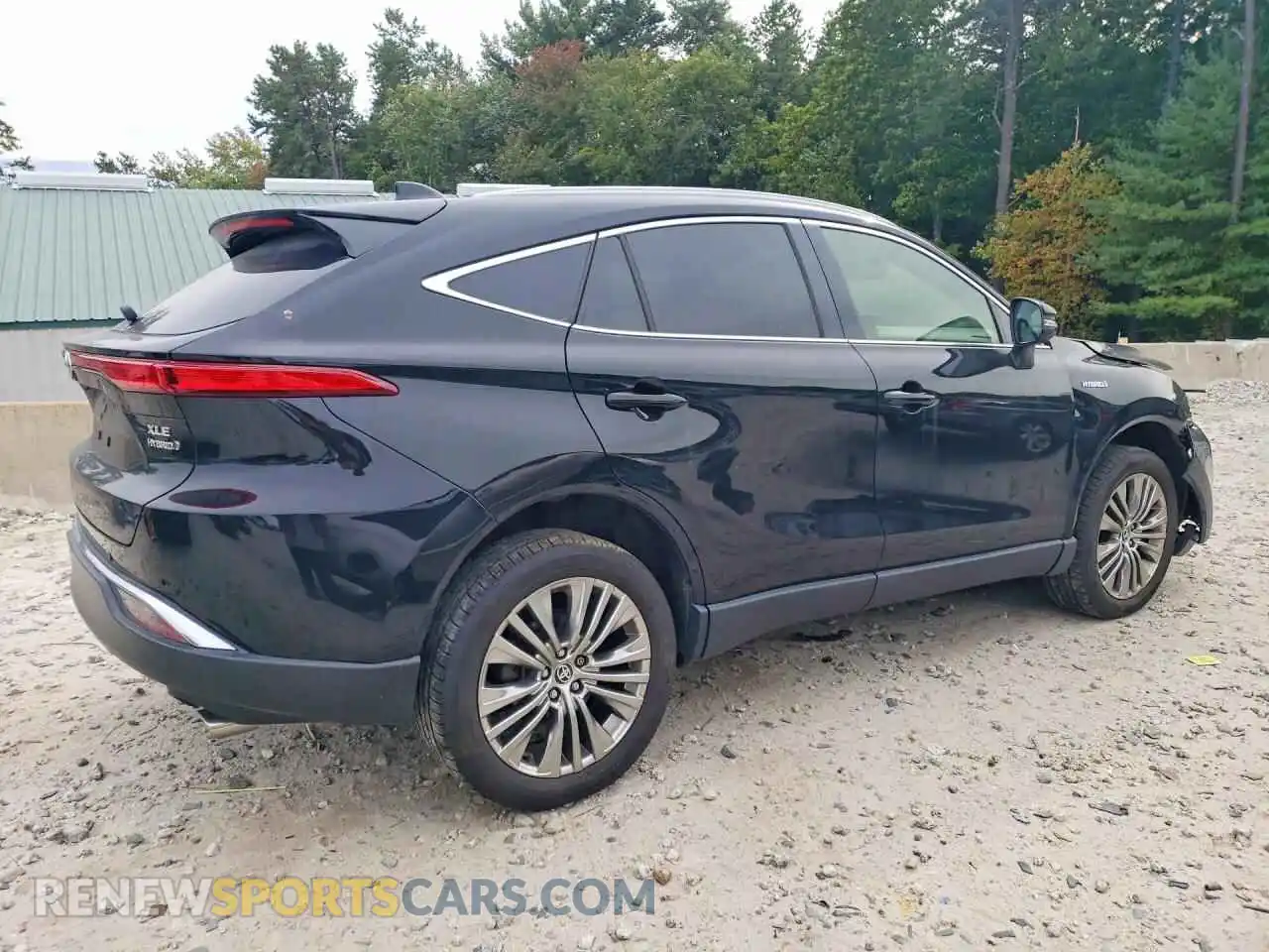 3 Photograph of a damaged car JTEAAAAH4MJ045014 TOYOTA VENZA 2021