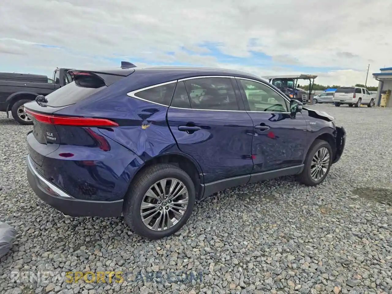3 fotografías del automóvil dañado JTEAAAAH5MJ024401 TOYOTA VENZA 2021