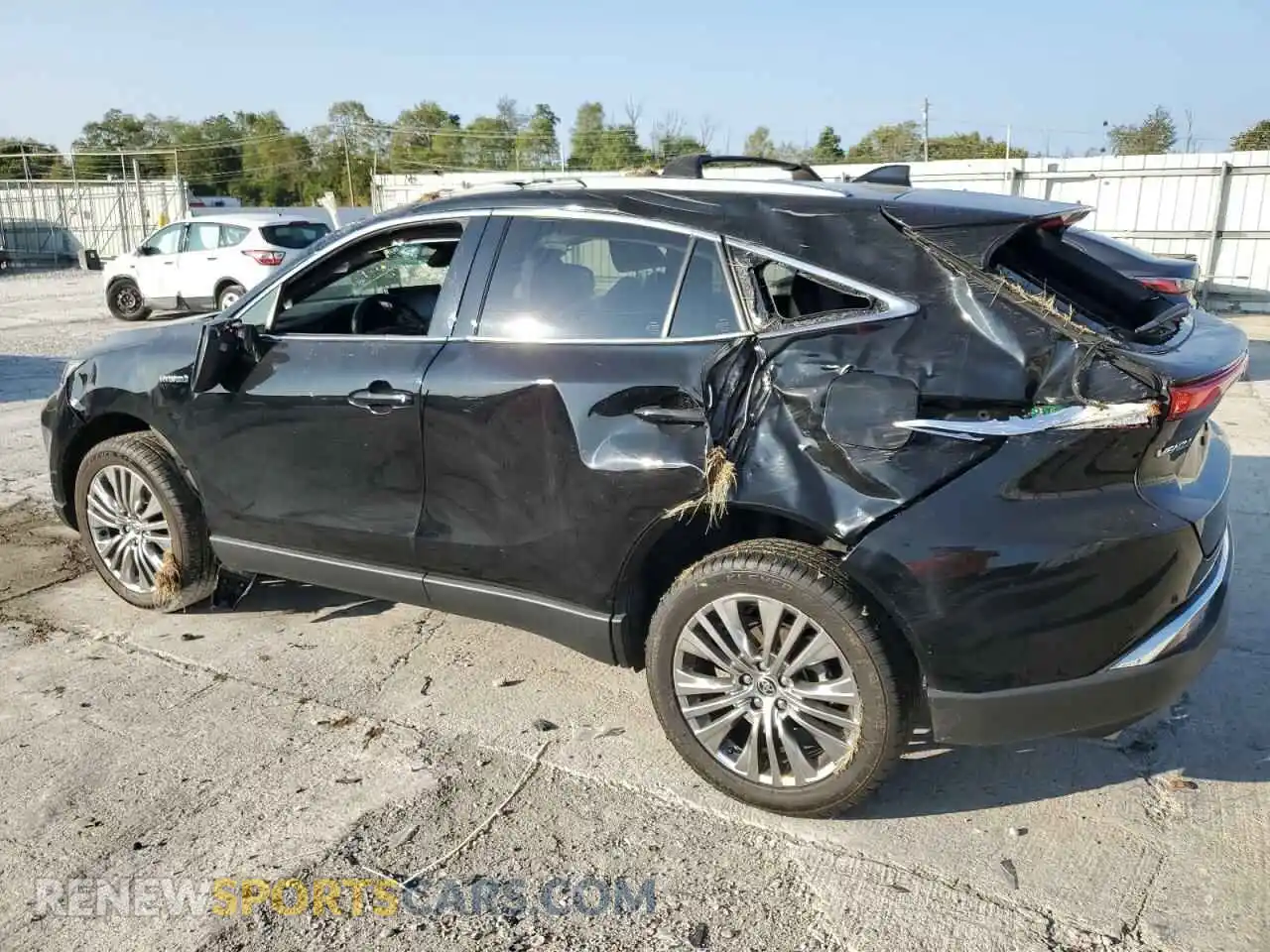 2 Photograph of a damaged car JTEAAAAH7MJ032161 TOYOTA VENZA 2021