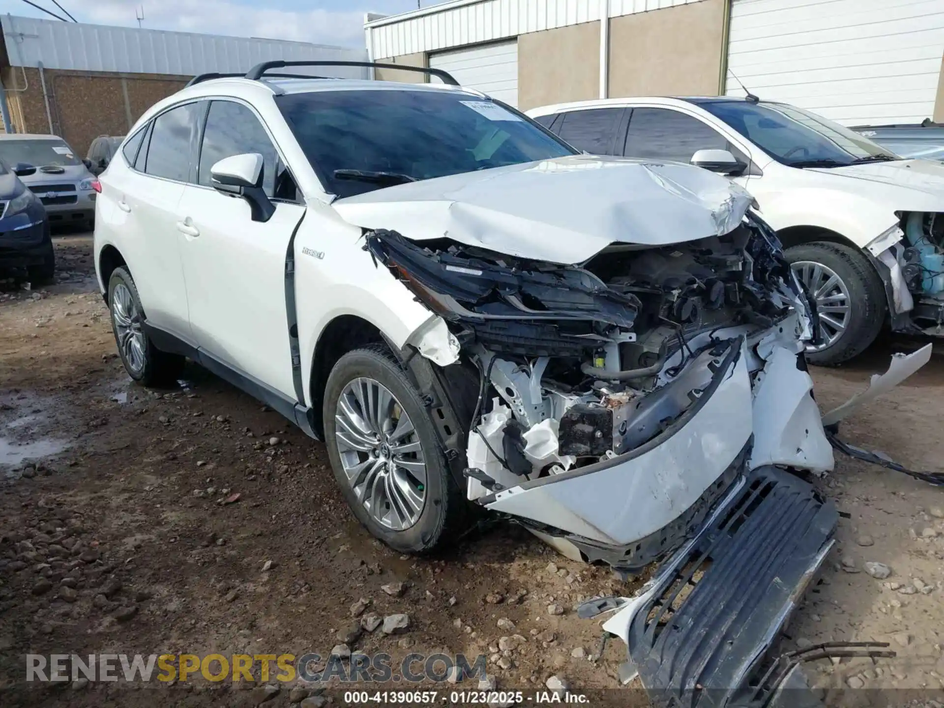 1 Photograph of a damaged car JTEAAAAH7MJ043841 TOYOTA VENZA 2021