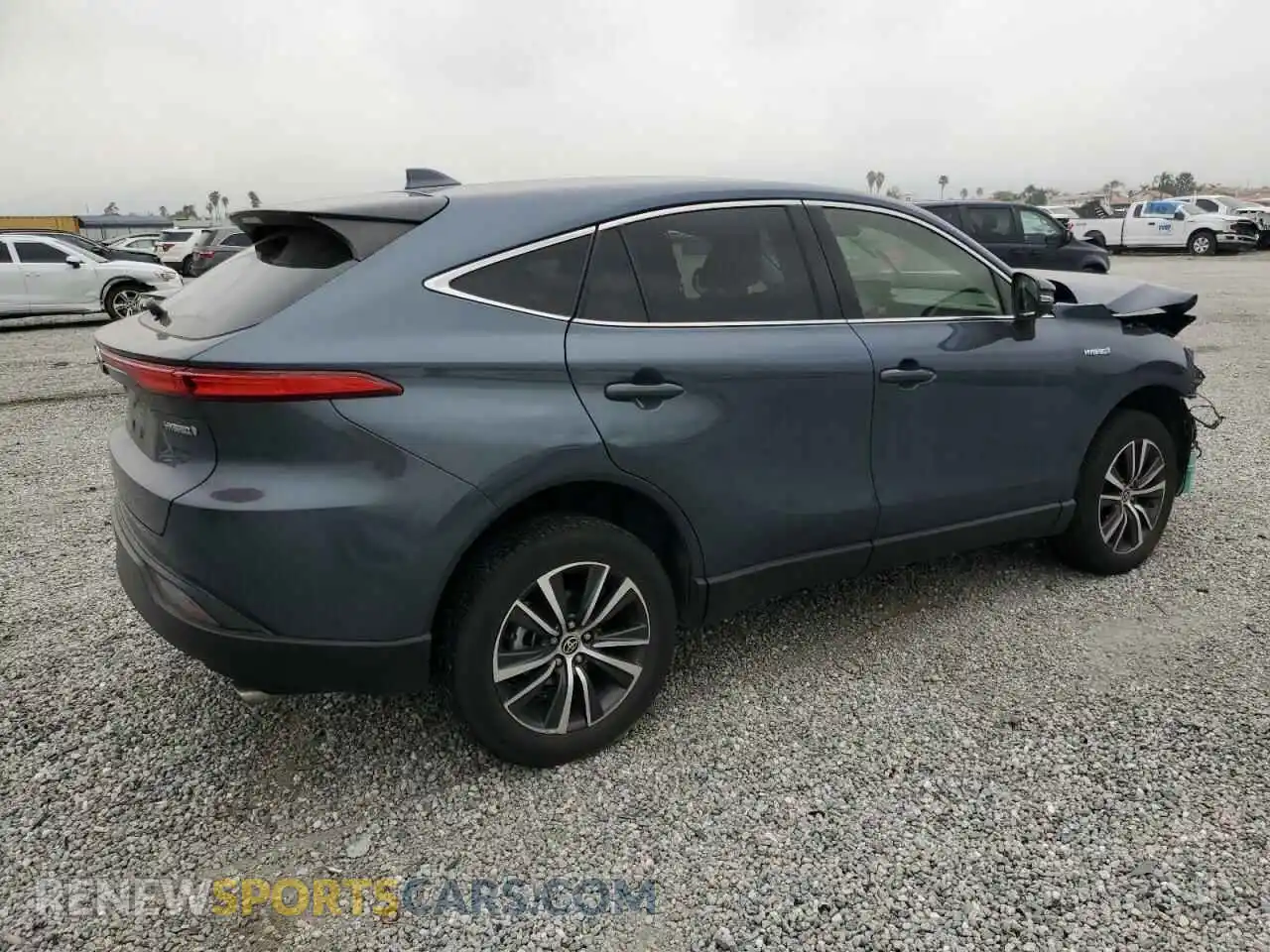 3 Photograph of a damaged car JTEAAAAH7MJ079447 TOYOTA VENZA 2021