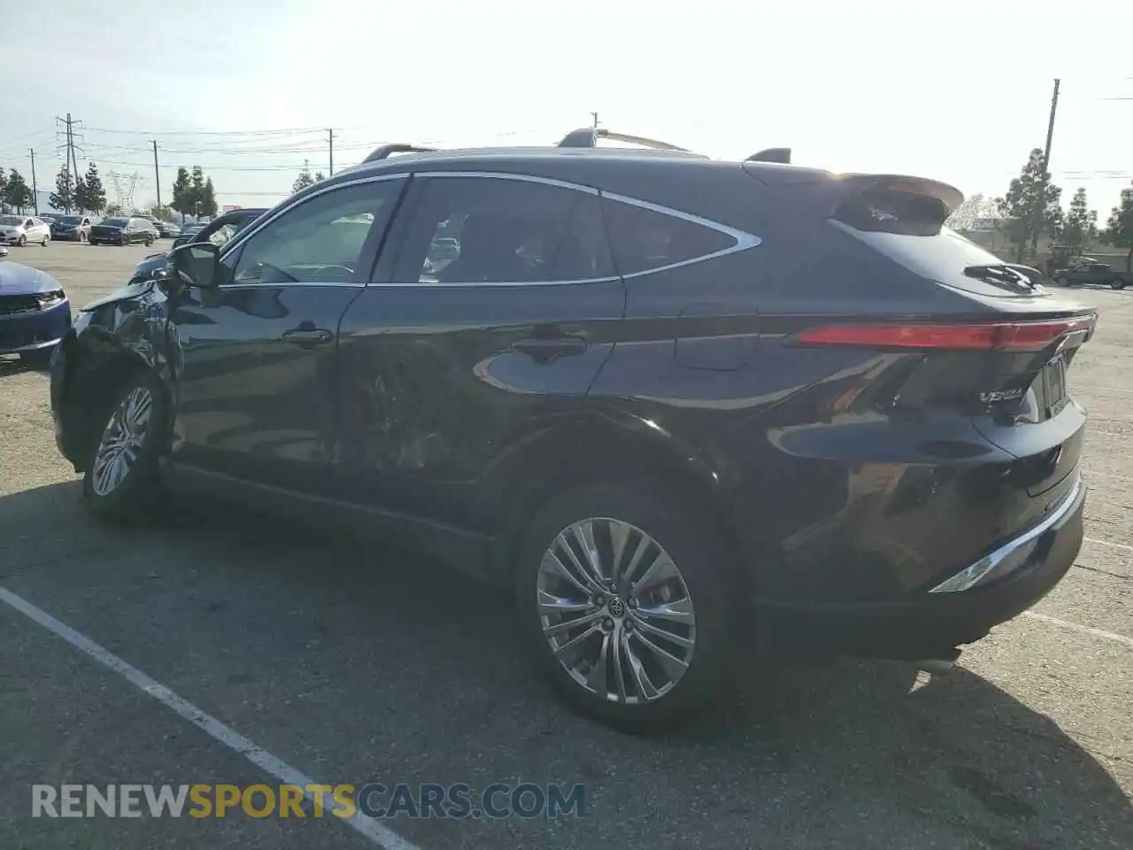 2 Photograph of a damaged car JTEAAAAH8MJ015675 TOYOTA VENZA 2021