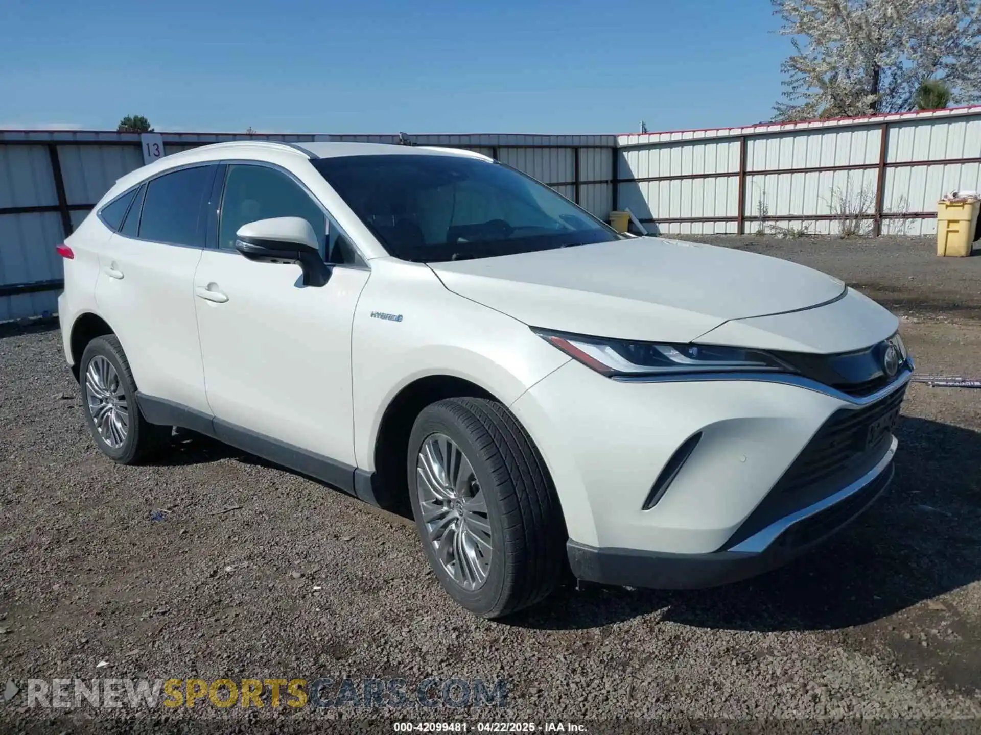 1 fotografías del automóvil dañado JTEAAAAH8MJ060065 TOYOTA VENZA 2021