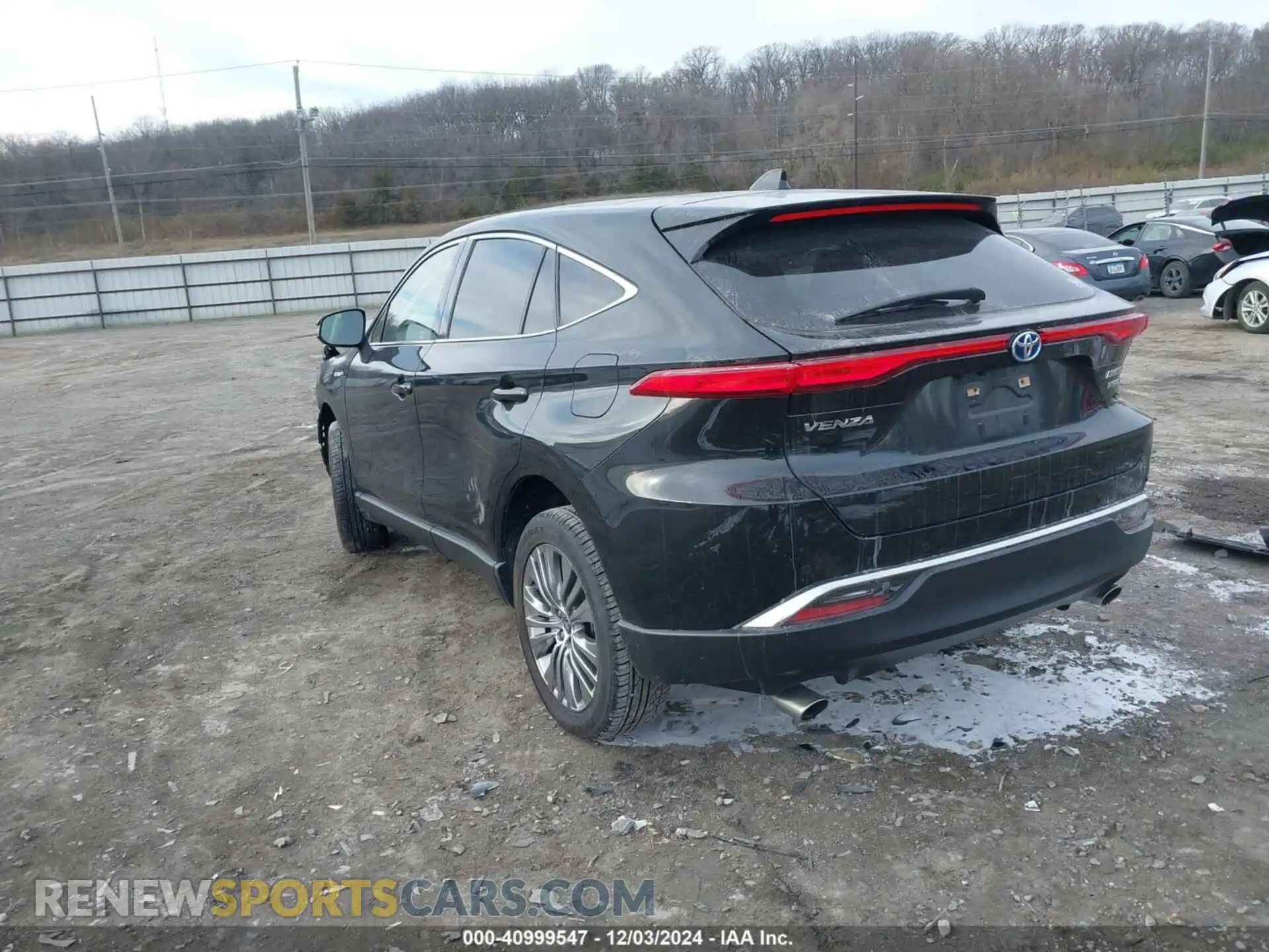 3 fotografías del automóvil dañado JTEAAAAHXMJ001583 TOYOTA VENZA 2021