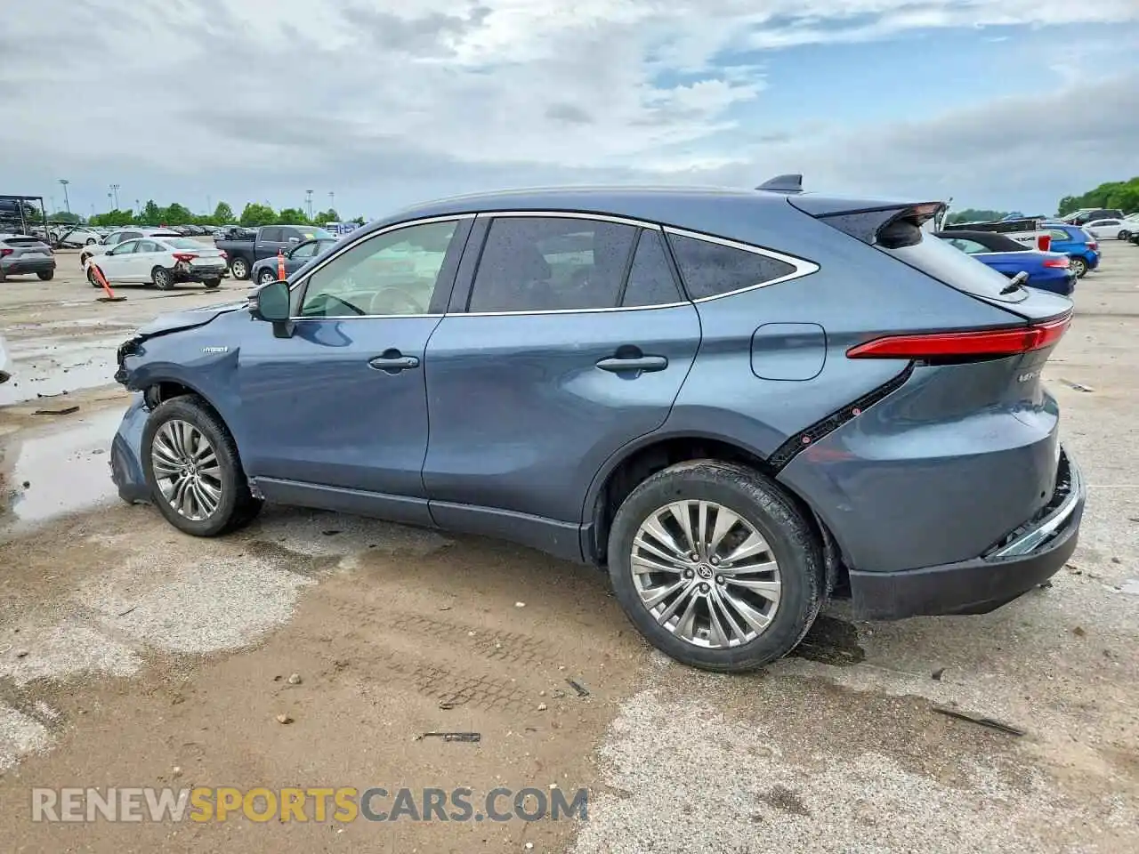 2 Фотография поврежденного автомобиля JTEAAAAHXMJ045681 TOYOTA VENZA 2021