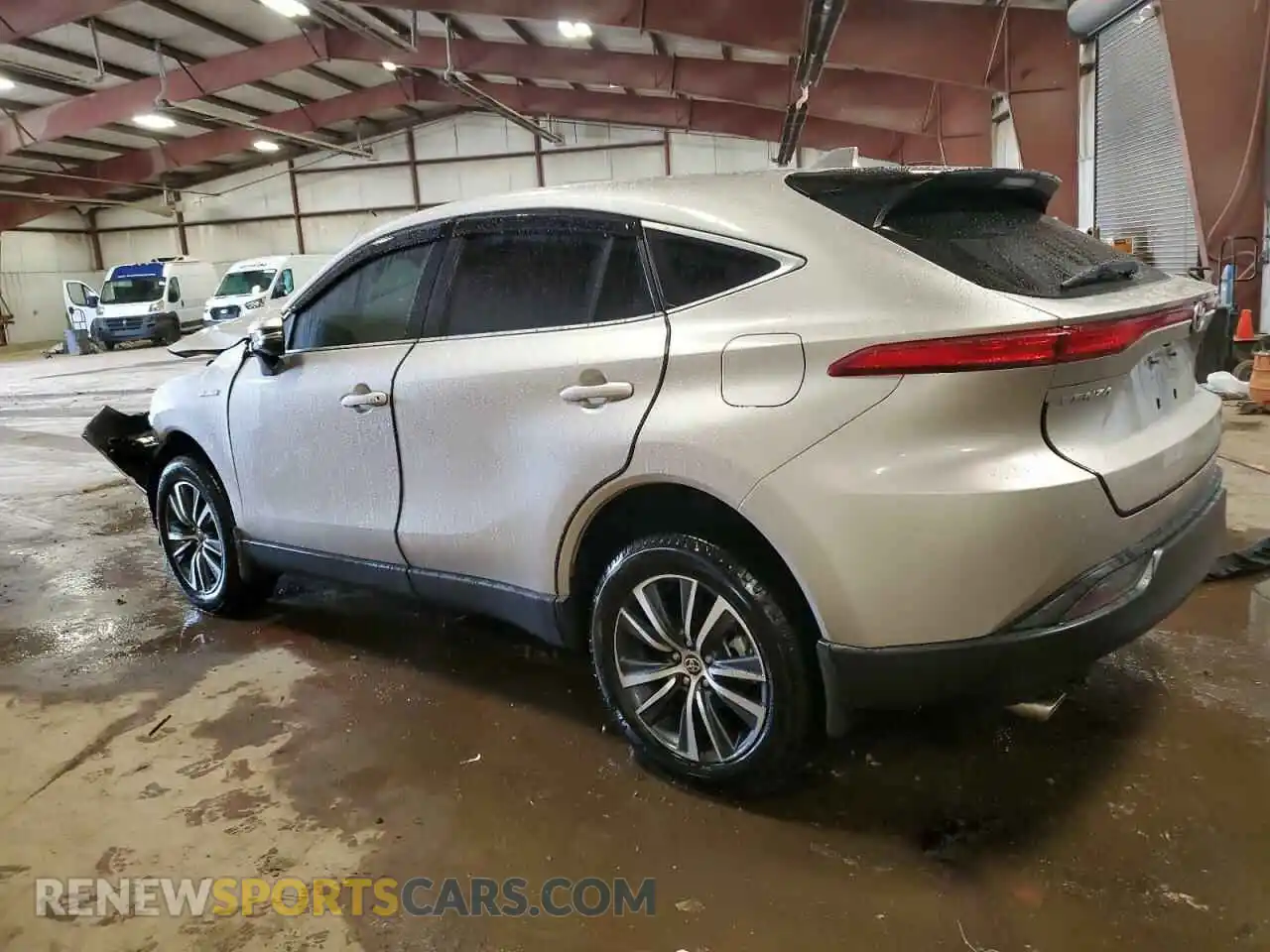 2 Photograph of a damaged car JTEAAAAHXMJ066479 TOYOTA VENZA 2021