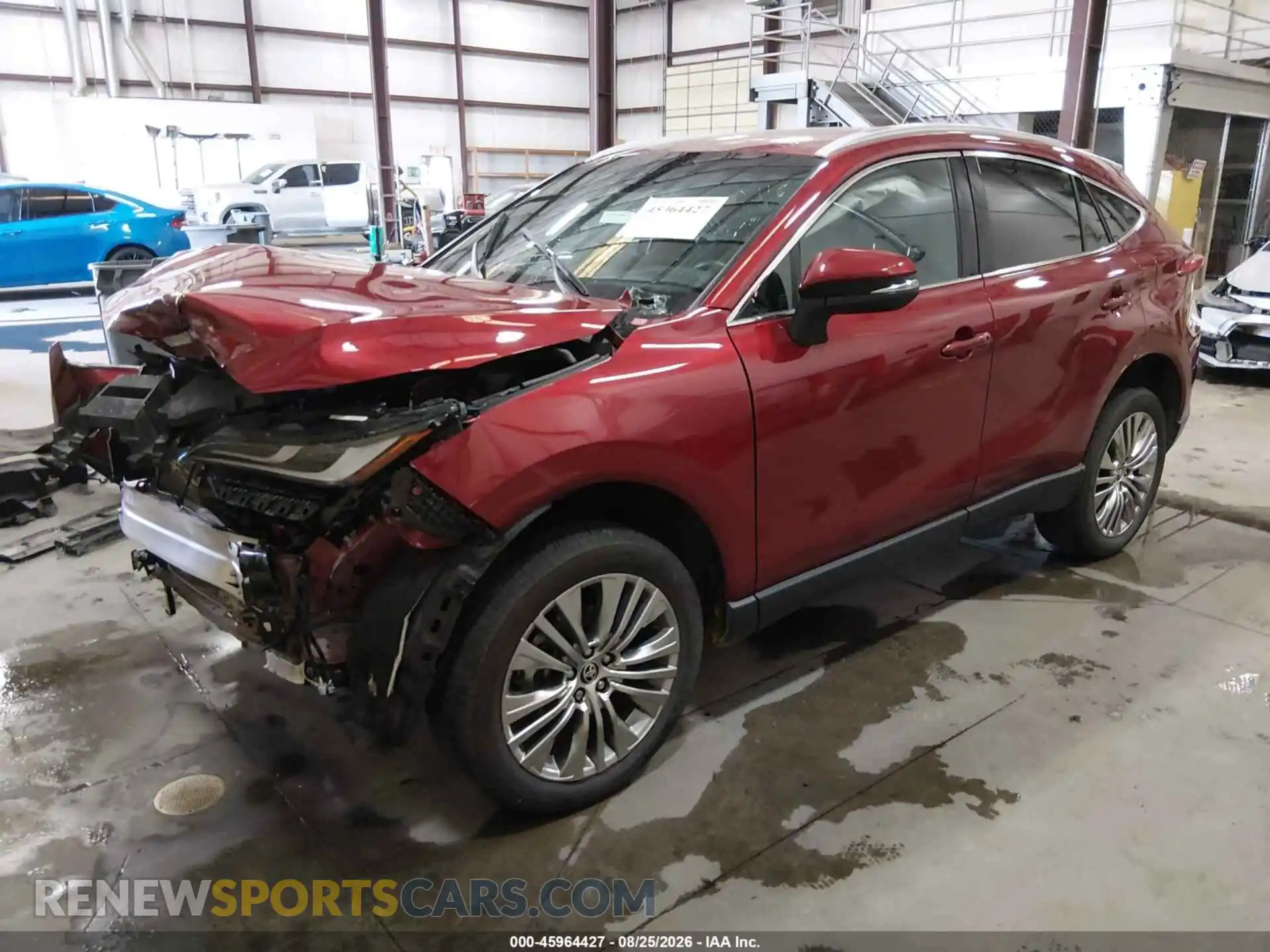 2 fotografías del automóvil dañado JTEAAAAH3PJ134254 TOYOTA VENZA 2023
