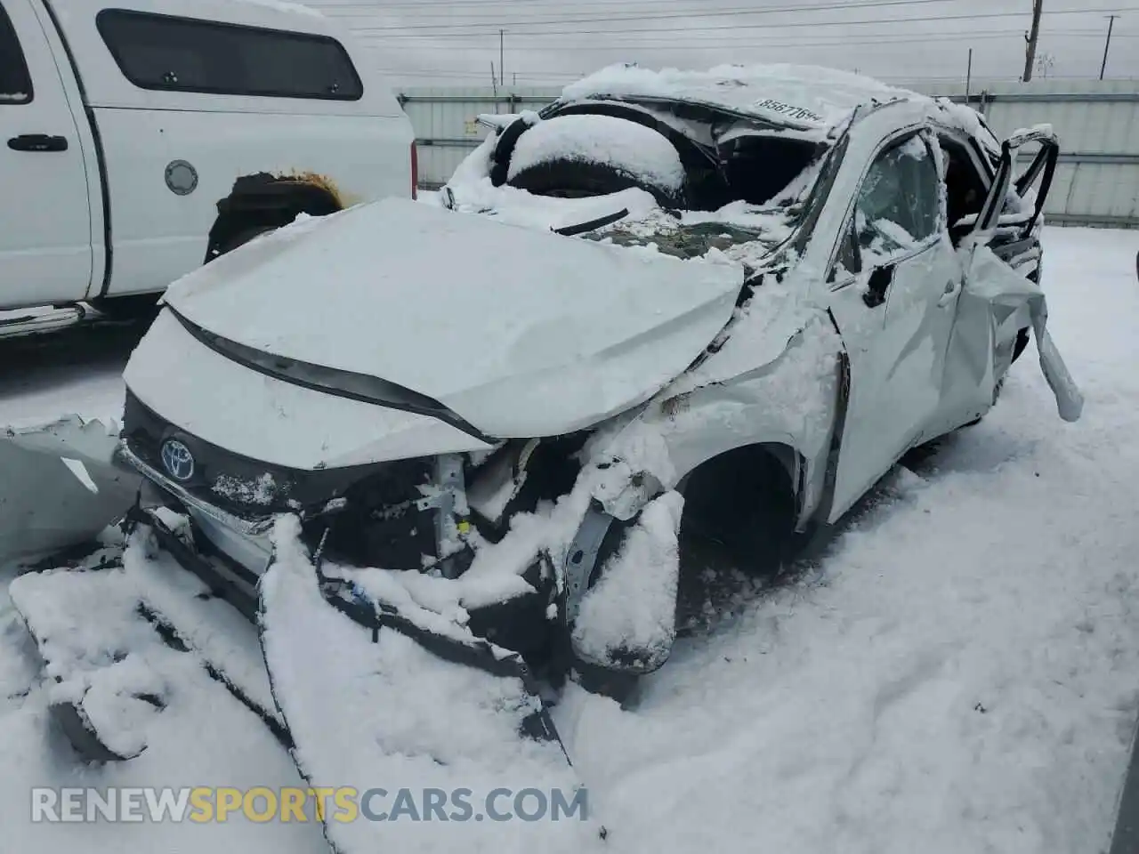 1 Photograph of a damaged car JTEAAAAH8RJ161663 TOYOTA VENZA 2024