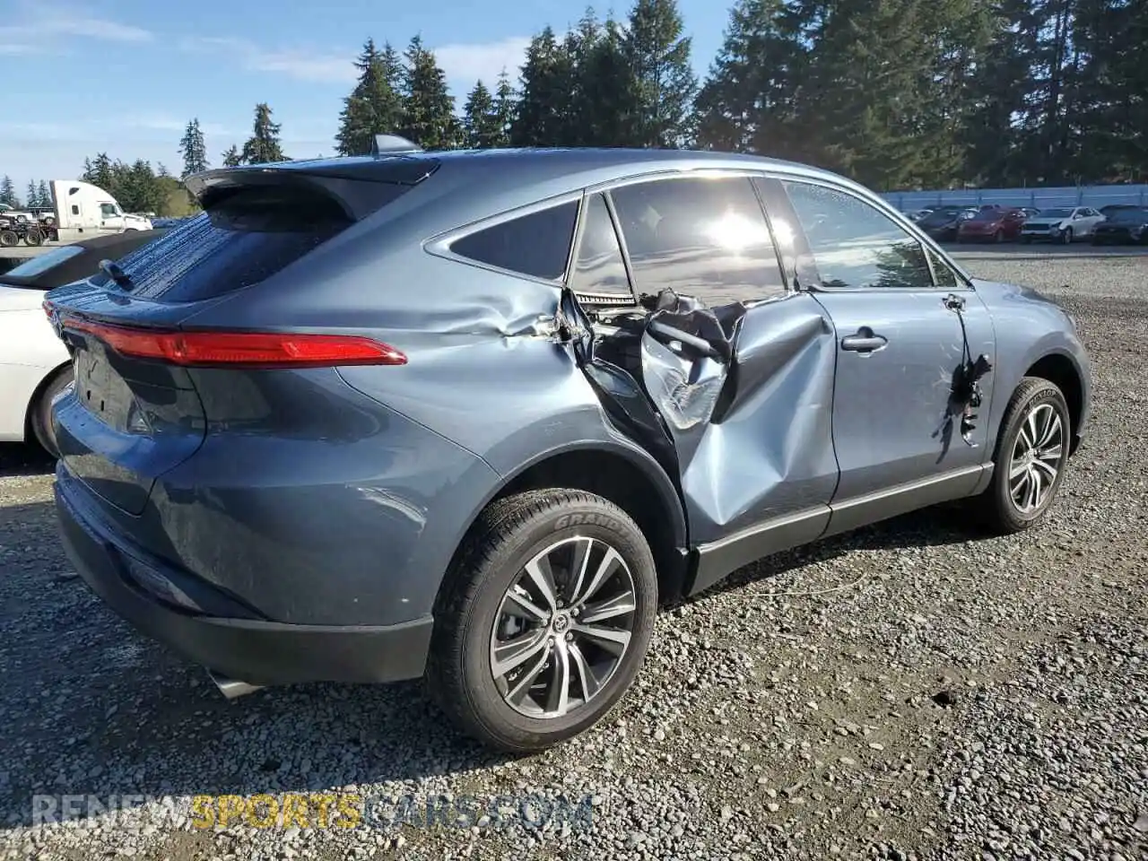 3 Photograph of a damaged car JTEAAAAH9RJ159694 TOYOTA VENZA 2024