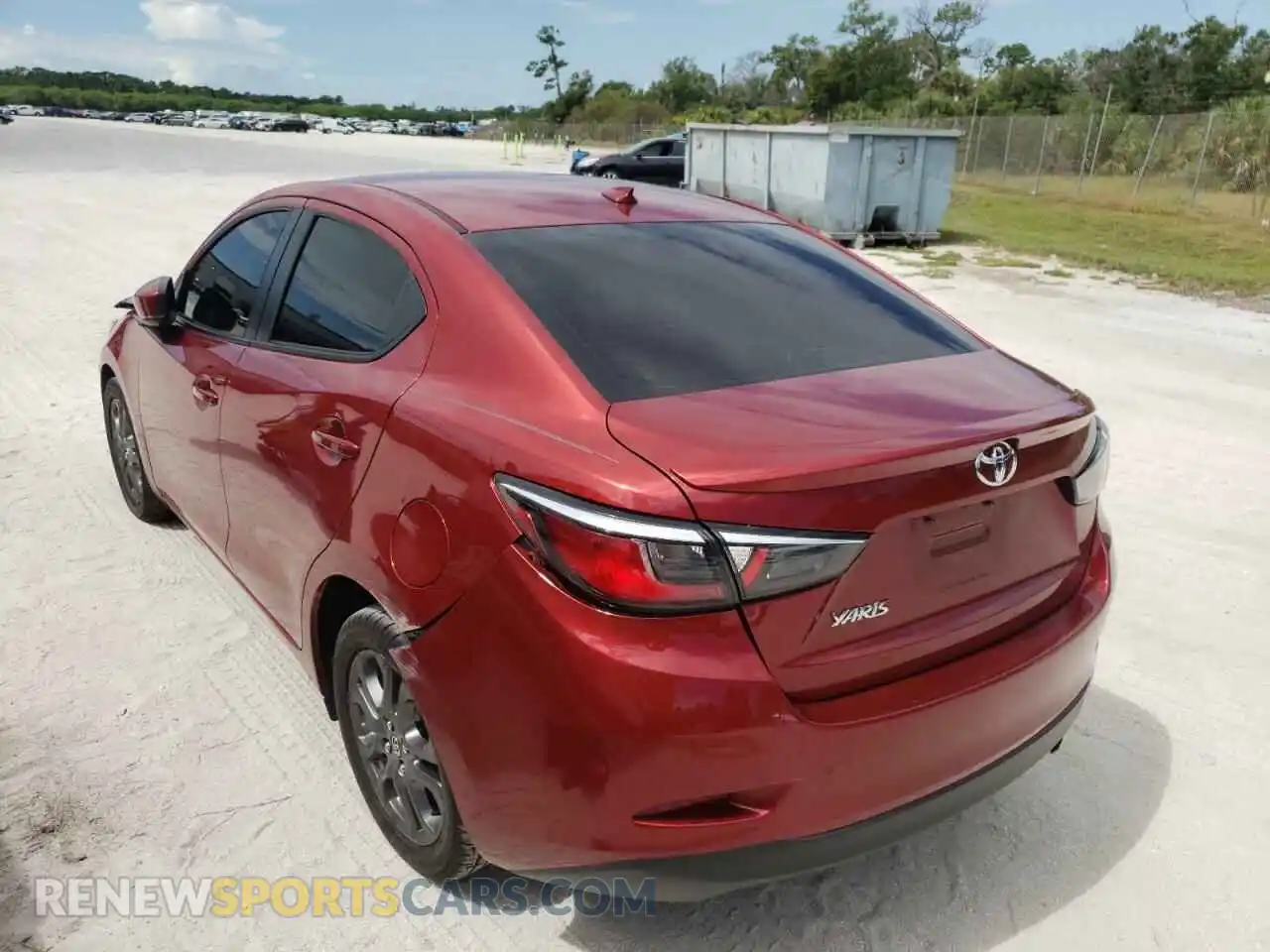 3 Photograph of a damaged car 3MYDLBYV4KY512021 TOYOTA YARIS 2019