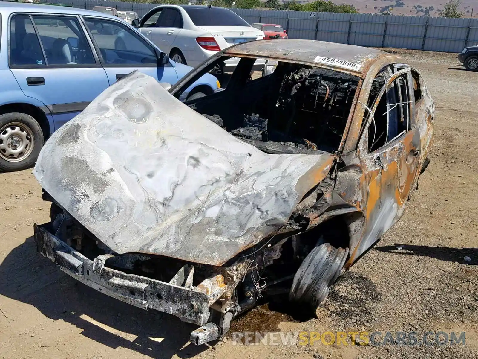 2 Photograph of a damaged car 3MYDLBYV6KY521626 TOYOTA YARIS 2019