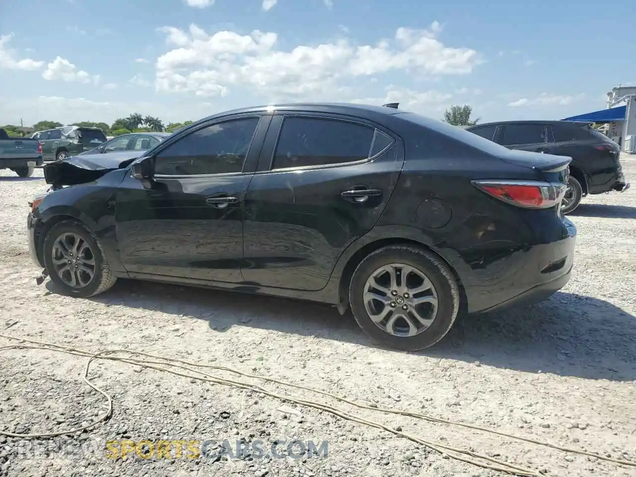 2 Photograph of a damaged car 3MYDLBYV8KY514239 TOYOTA YARIS 2019