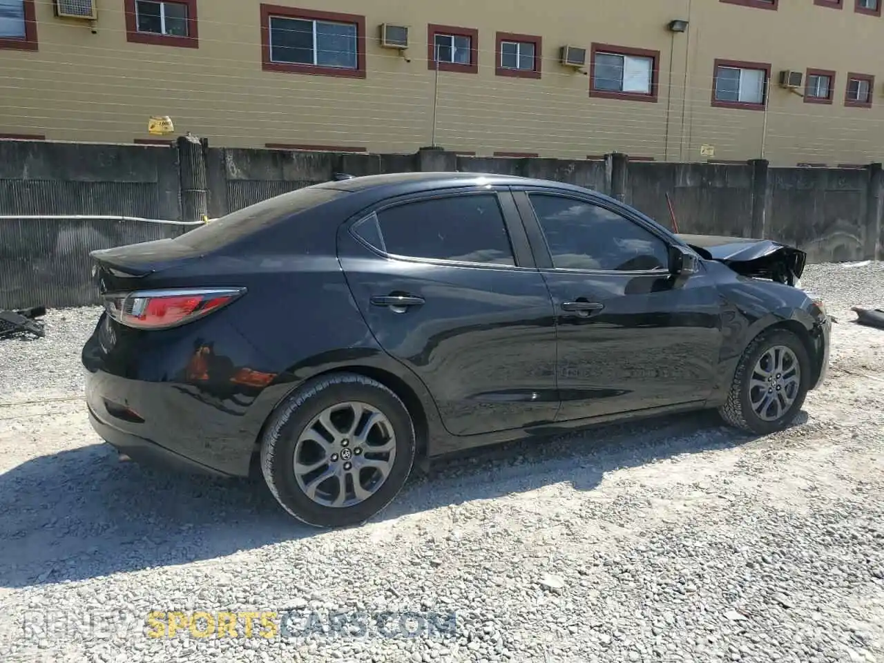 3 Photograph of a damaged car 3MYDLBYV8KY514239 TOYOTA YARIS 2019
