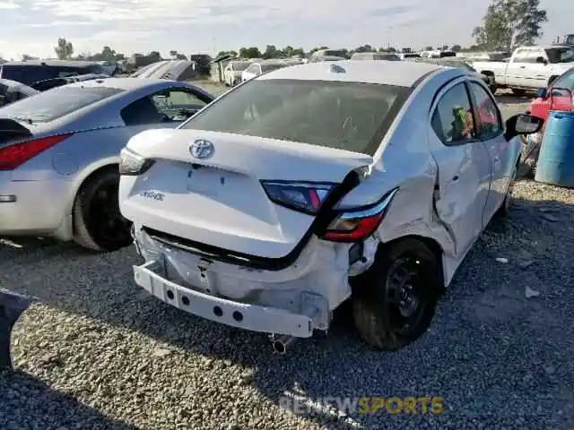 4 Photograph of a damaged car 3MYDLBYV8KY516508 TOYOTA YARIS 2019