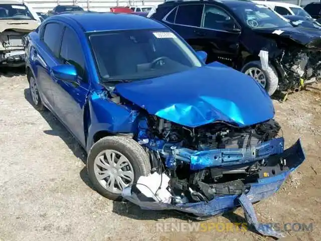 1 Photograph of a damaged car 3MYDLBYV8KY521398 TOYOTA YARIS 2019