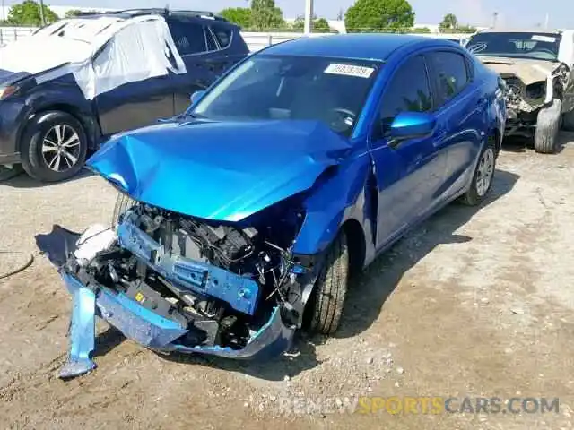 2 Photograph of a damaged car 3MYDLBYV8KY521398 TOYOTA YARIS 2019