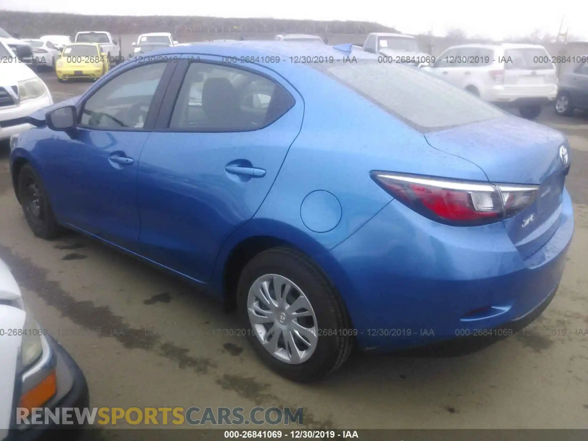 3 Photograph of a damaged car 3MYDLBYV8KY522177 TOYOTA YARIS 2019