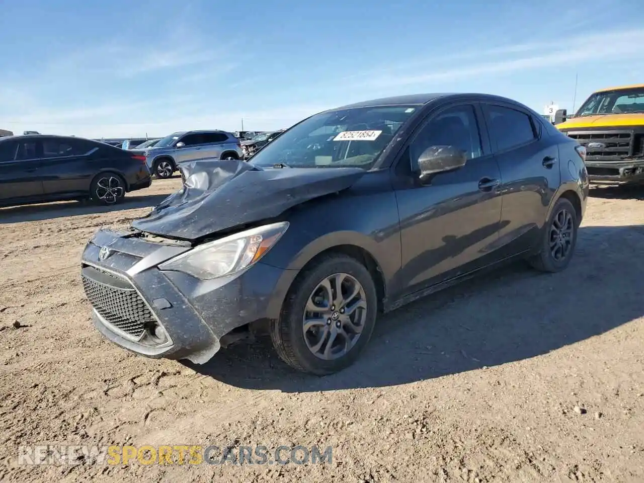 1 fotografías del automóvil dañado 3MYDLBYV9KY506814 TOYOTA YARIS 2019