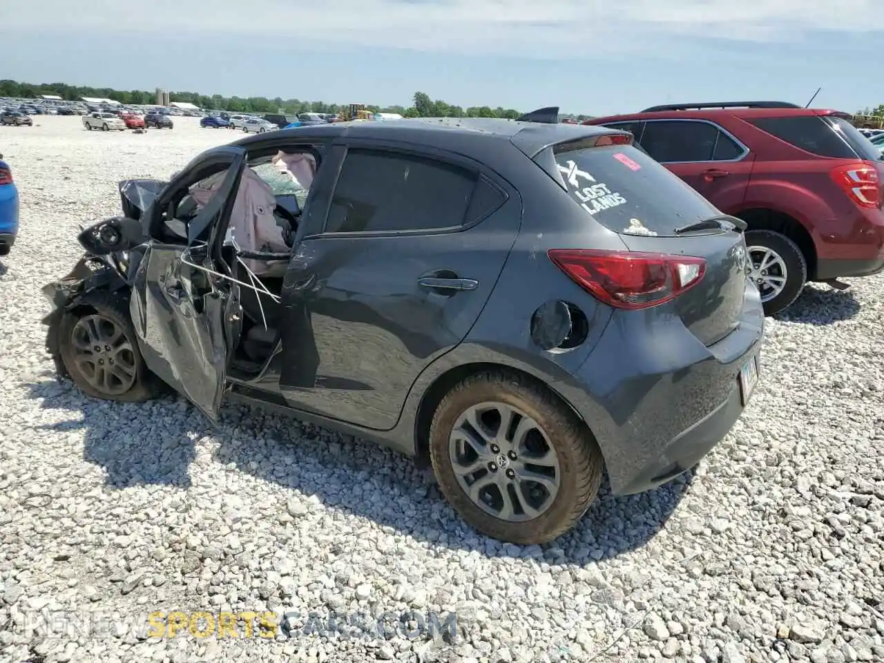 2 Photograph of a damaged car 3MYDLBJV0LY700840 TOYOTA YARIS 2020
