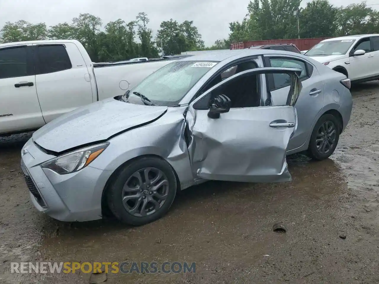 1 Photograph of a damaged car 3MYDLBYV5LY712066 TOYOTA YARIS 2020