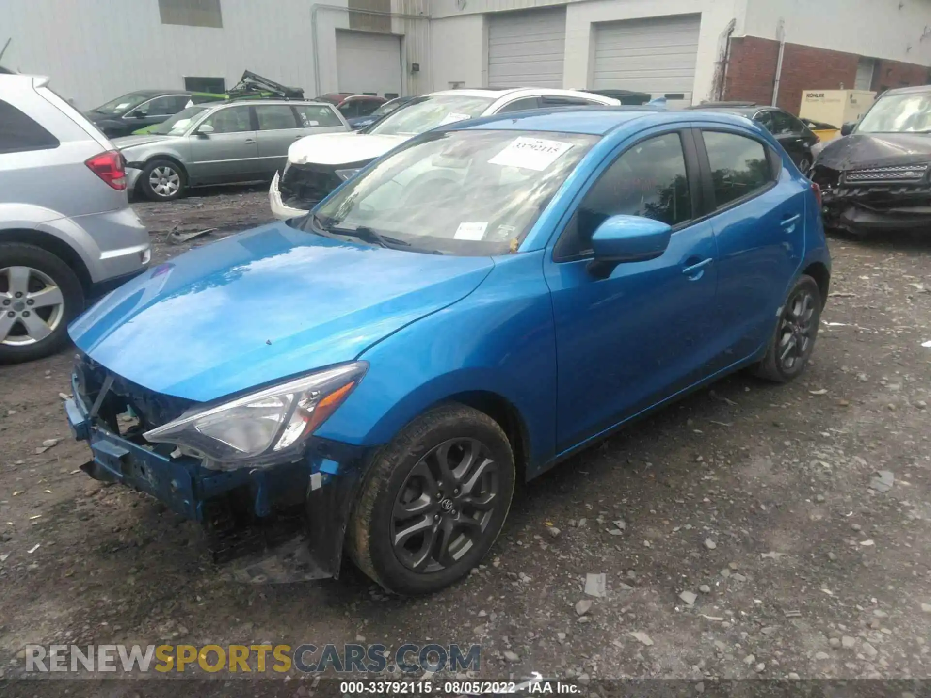 2 Photograph of a damaged car 3MYDLBJV1LY703701 TOYOTA YARIS HATCHBACK 2020