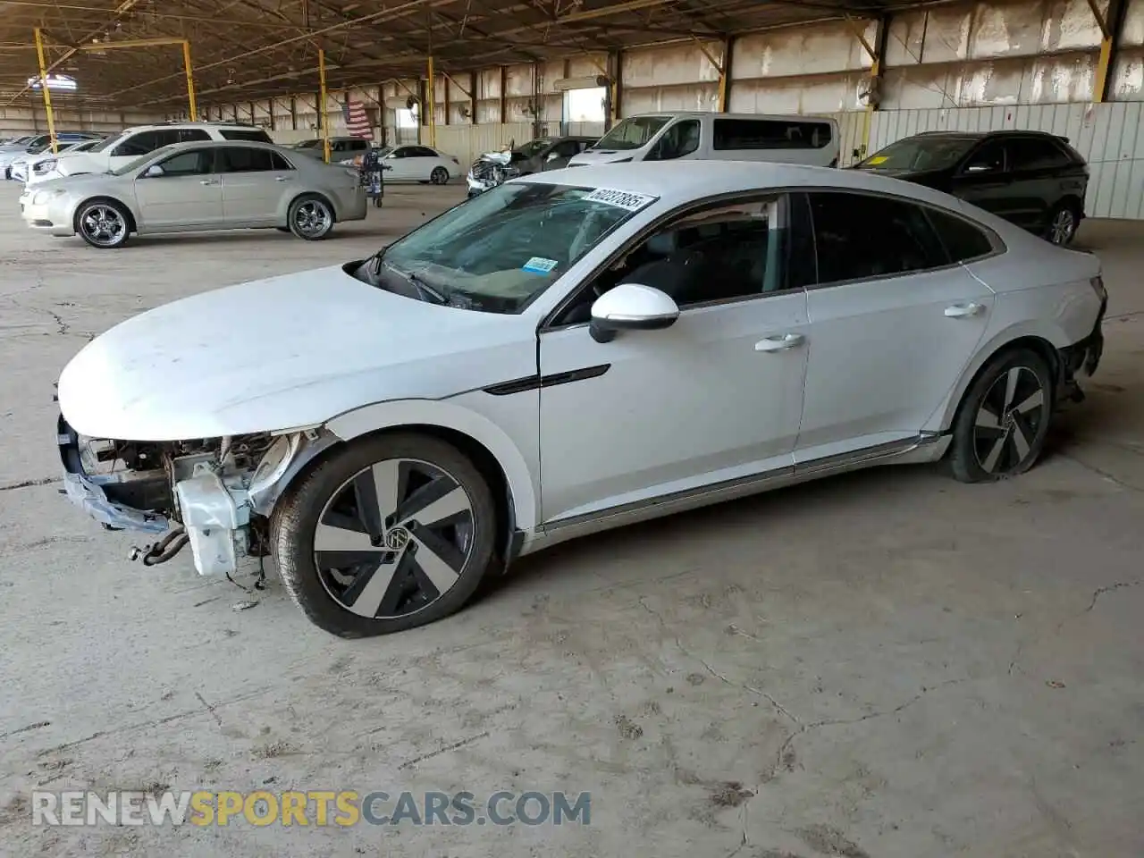 1 fotografías del automóvil dañado WVWAR7AN3ME012195 VOLKSWAGEN ARTEON 2021