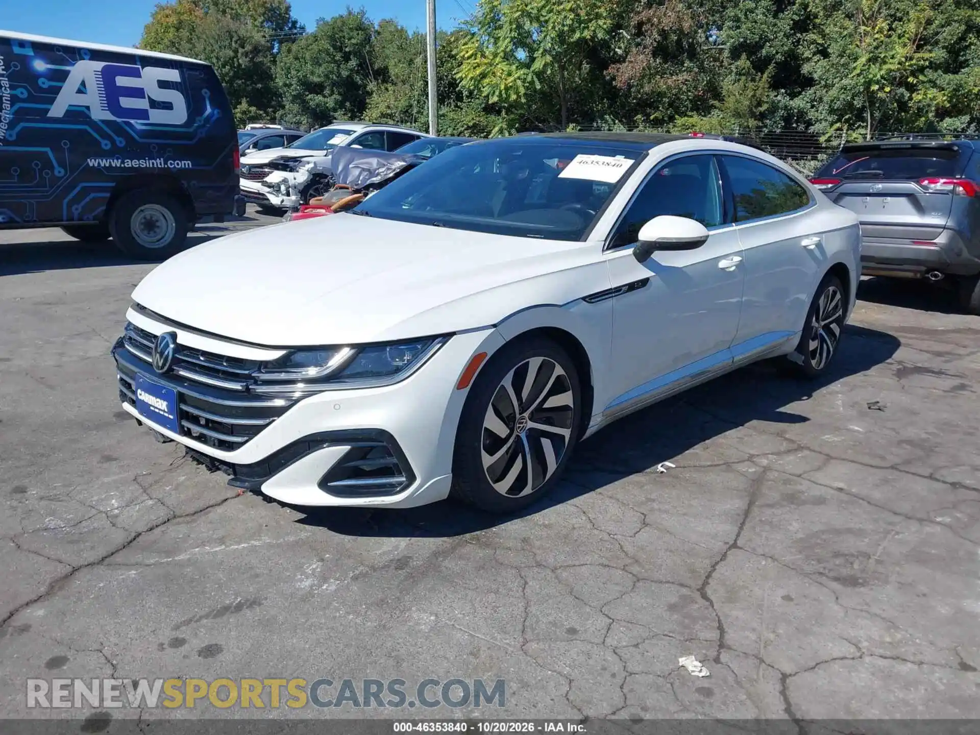 2 Фотография поврежденного автомобиля WVWHR7AN0ME011438 VOLKSWAGEN ARTEON 2021