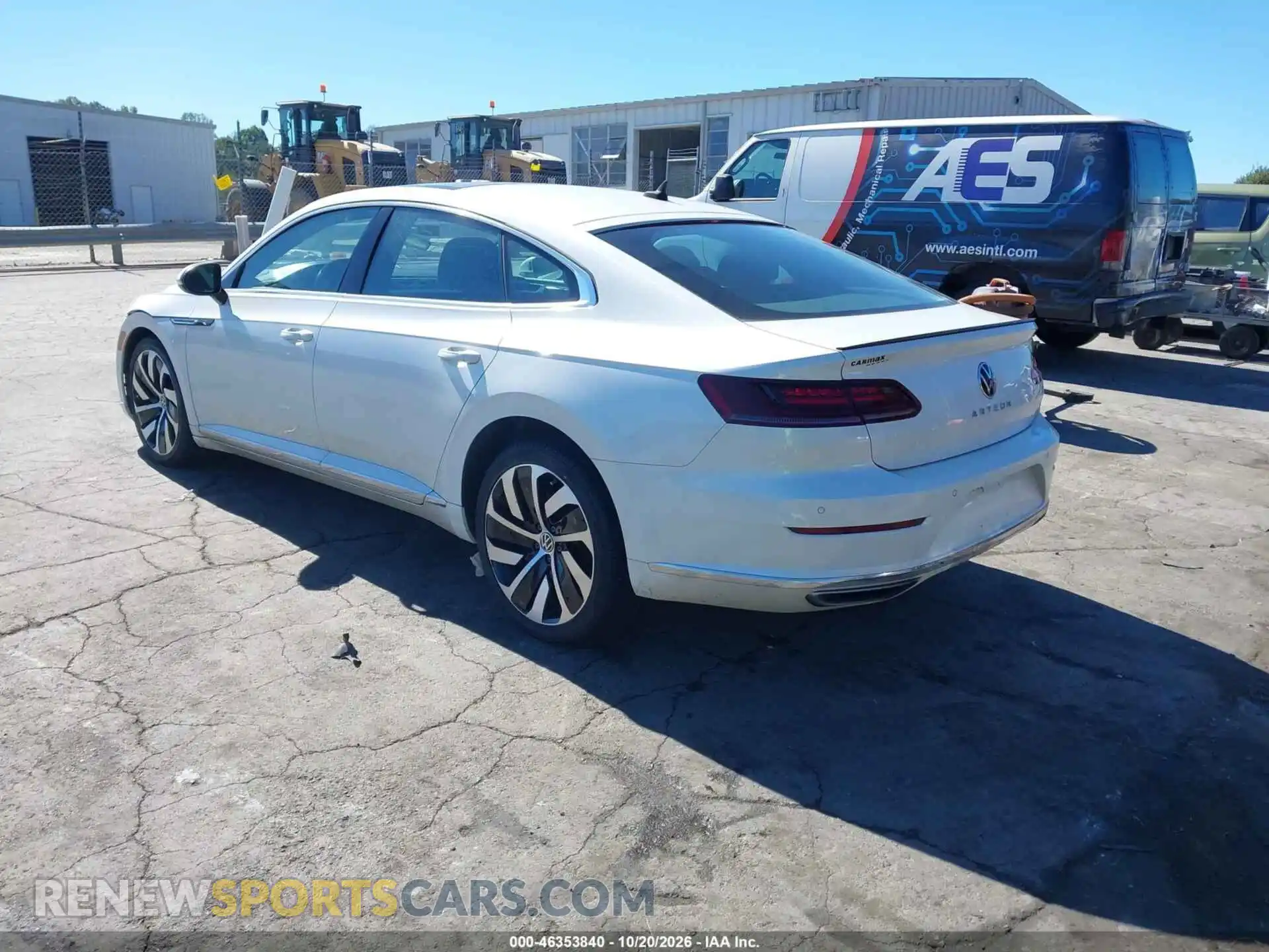 3 Фотография поврежденного автомобиля WVWHR7AN0ME011438 VOLKSWAGEN ARTEON 2021