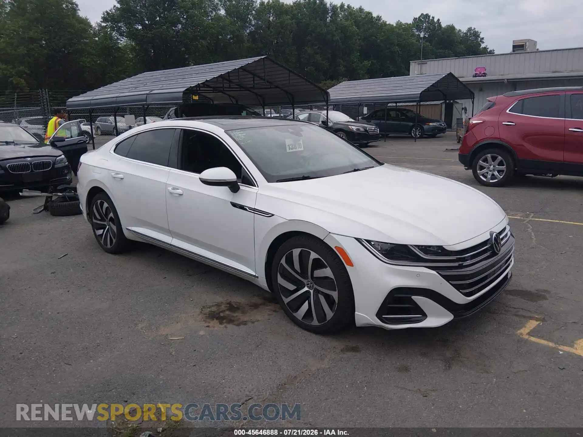 1 fotografías del automóvil dañado WVWSR7AN7ME010759 VOLKSWAGEN ARTEON 2021