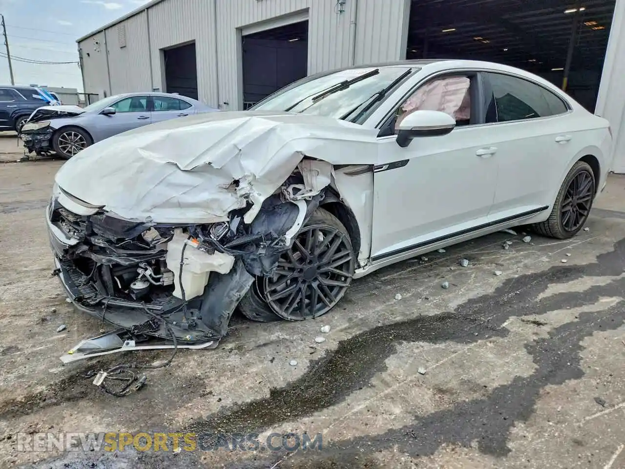 1 Photograph of a damaged car WVWSR7AN9ME003022 VOLKSWAGEN ARTEON 2021