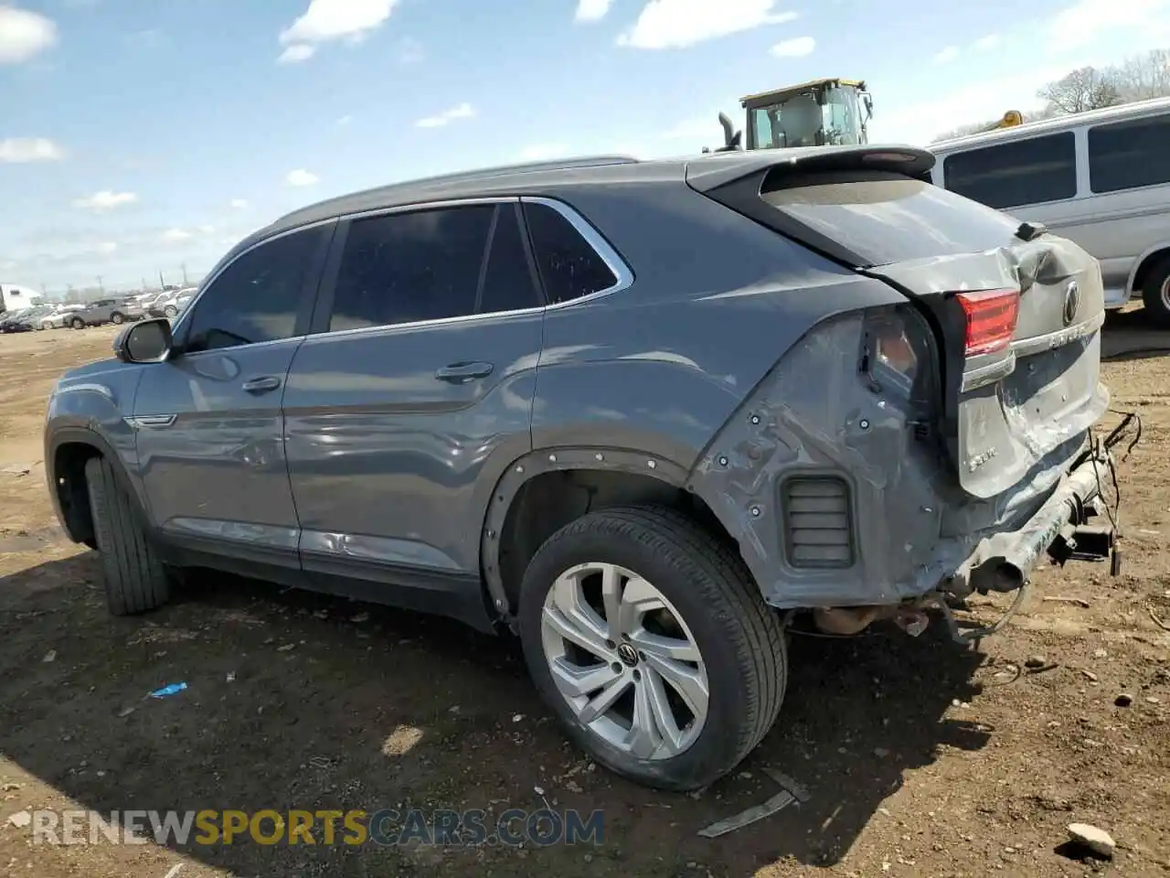 2 fotografías del automóvil dañado 1V2EE2CA9LC232136 VOLKSWAGEN ATLAS 2020