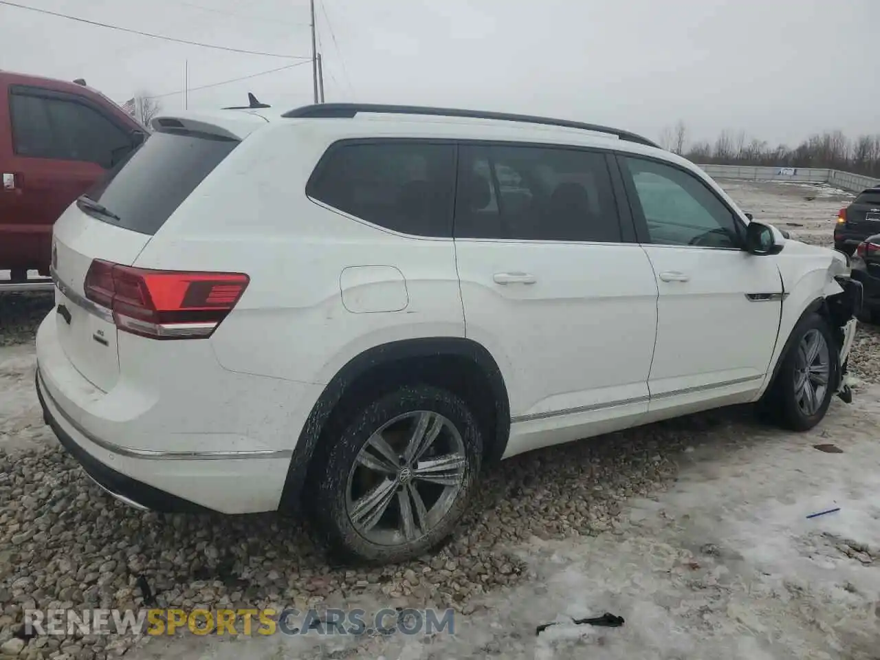 3 fotografías del automóvil dañado 1V2LR2CA2LC504425 VOLKSWAGEN ATLAS 2020