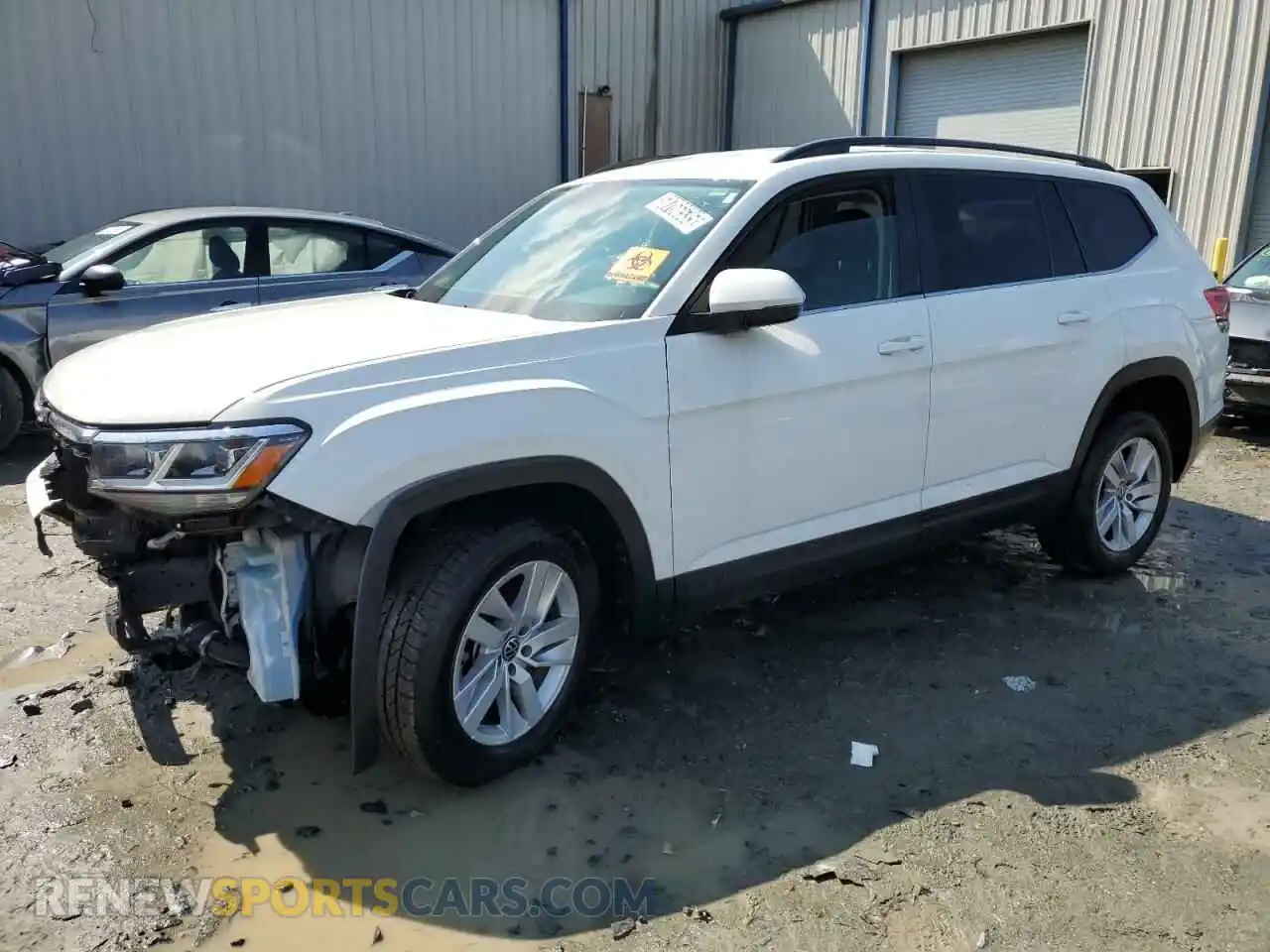 1 Photograph of a damaged car 1V2AP2CA2MC603681 VOLKSWAGEN ATLAS 2021