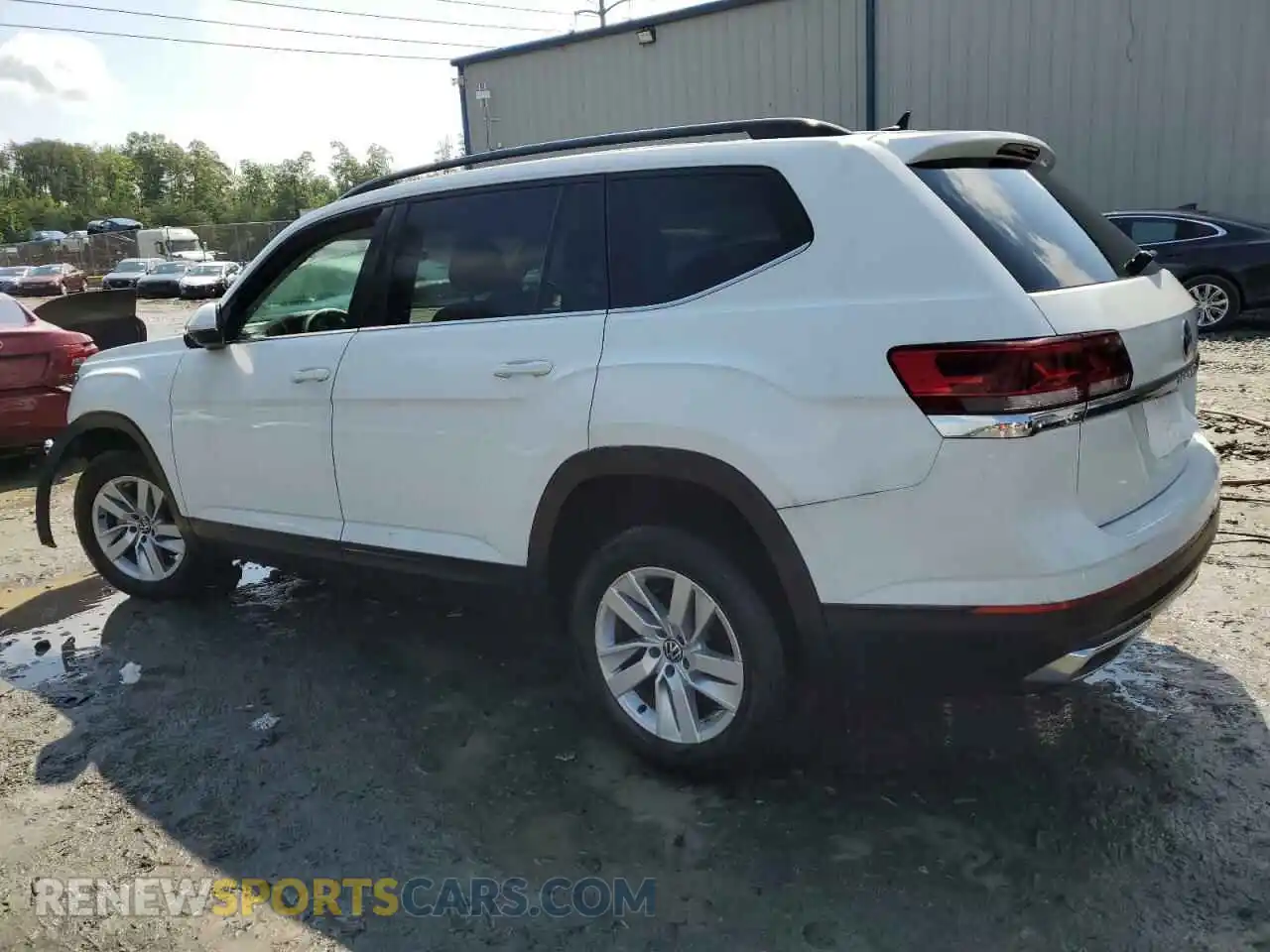 2 Photograph of a damaged car 1V2AP2CA2MC603681 VOLKSWAGEN ATLAS 2021