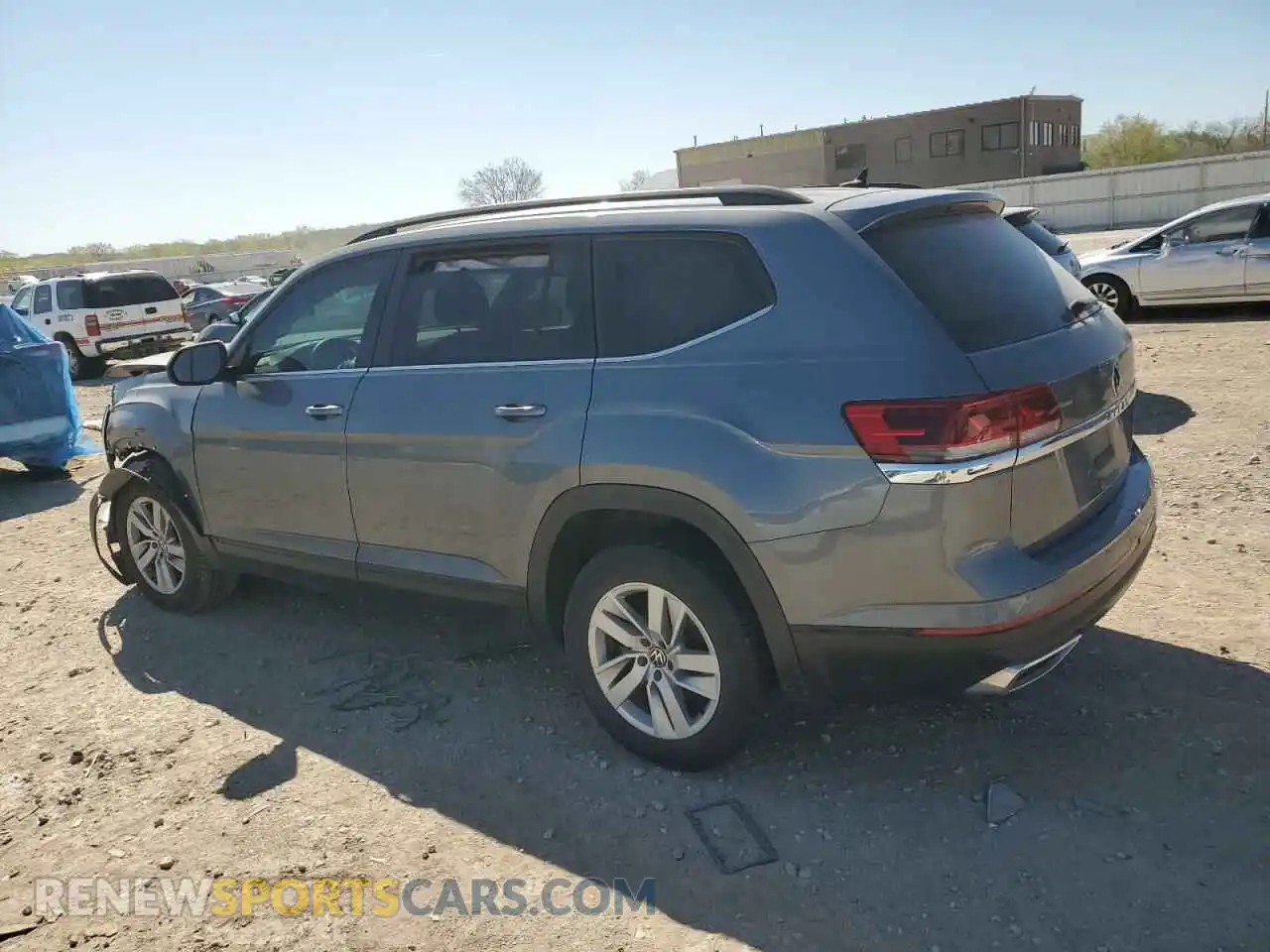2 Photograph of a damaged car 1V2AP2CA4MC501931 VOLKSWAGEN ATLAS 2021