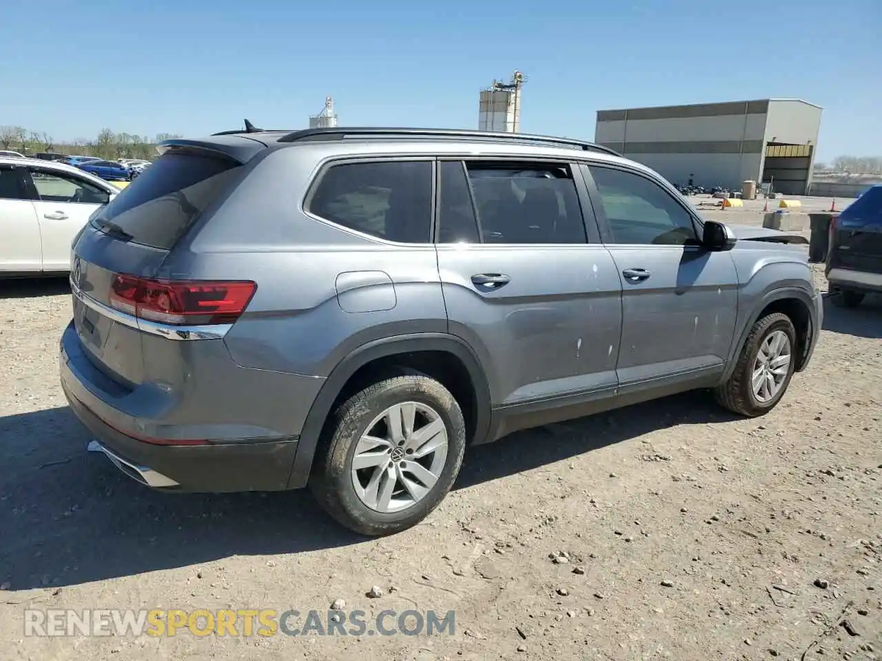 3 Photograph of a damaged car 1V2AP2CA4MC501931 VOLKSWAGEN ATLAS 2021