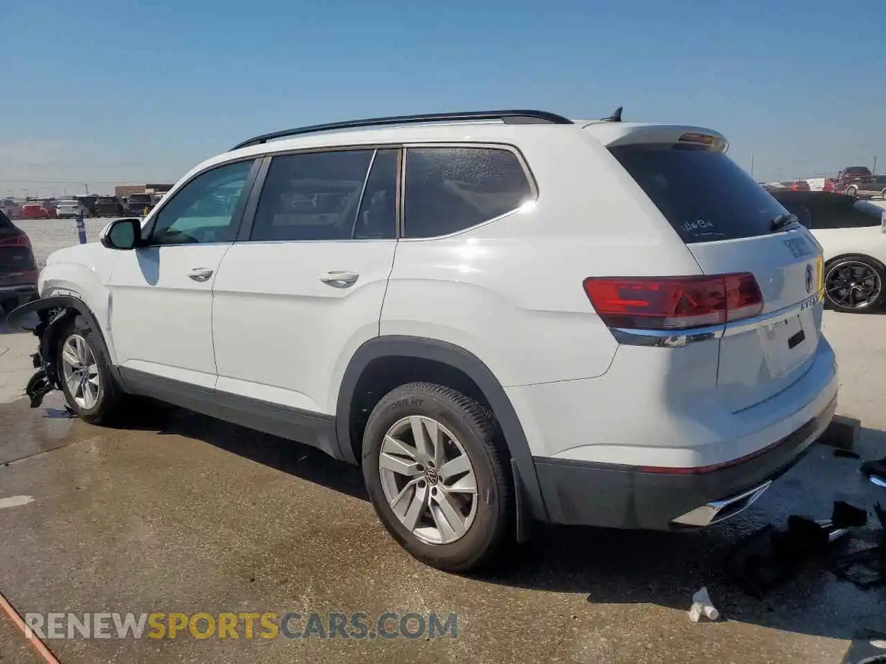 2 Photograph of a damaged car 1V2AP2CA4MC537814 VOLKSWAGEN ATLAS 2021