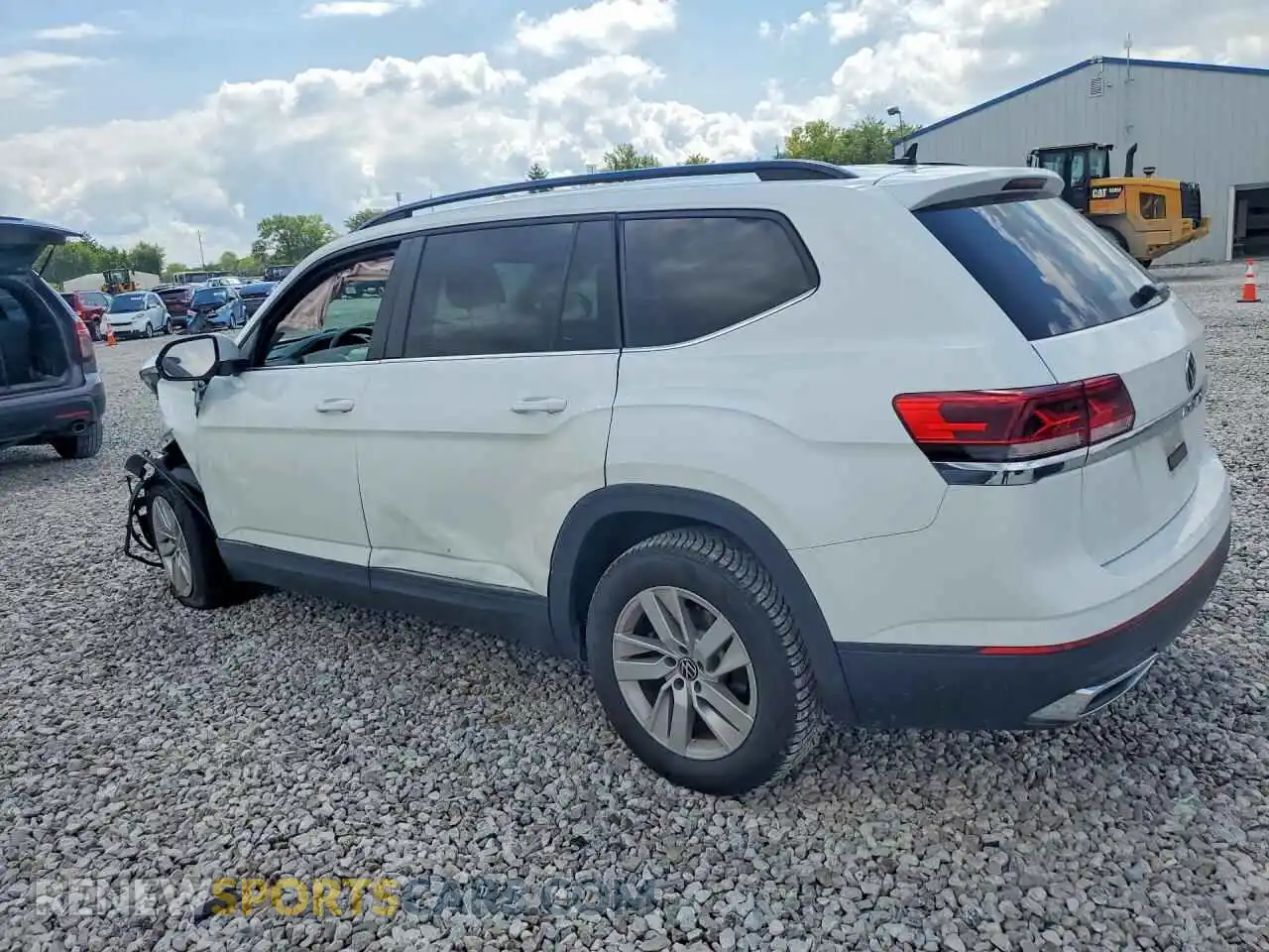 2 Photograph of a damaged car 1V2AP2CA9MC546685 VOLKSWAGEN ATLAS 2021