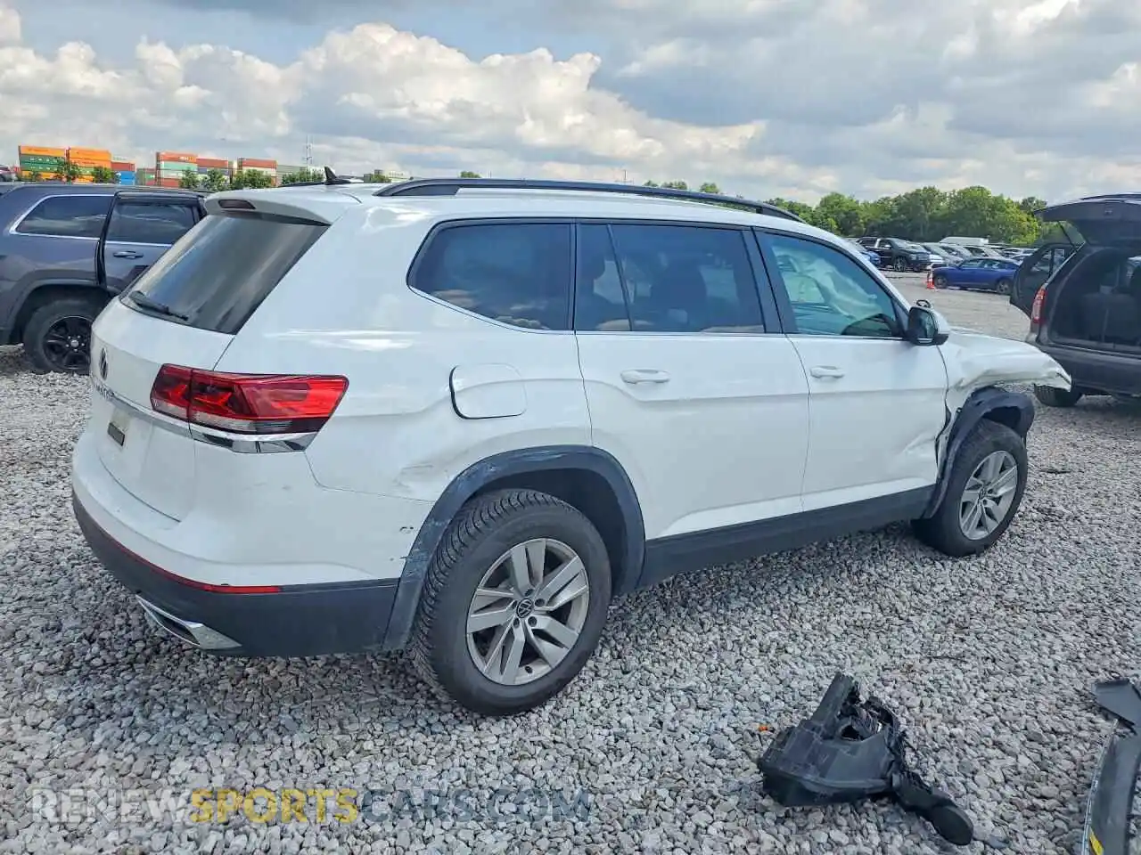 3 Photograph of a damaged car 1V2AP2CA9MC546685 VOLKSWAGEN ATLAS 2021