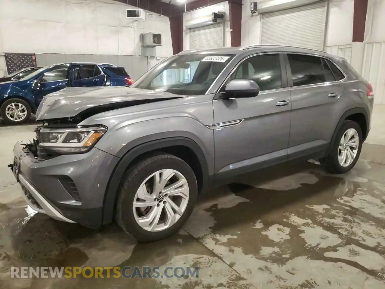 1 Photograph of a damaged car 1V2BE2CA1MC220695 VOLKSWAGEN ATLAS 2021