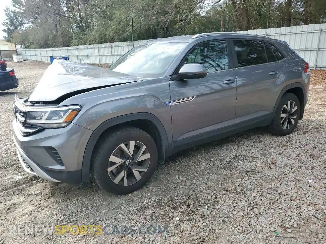1 Photograph of a damaged car 1V2DC2CA3MC210703 VOLKSWAGEN ATLAS 2021